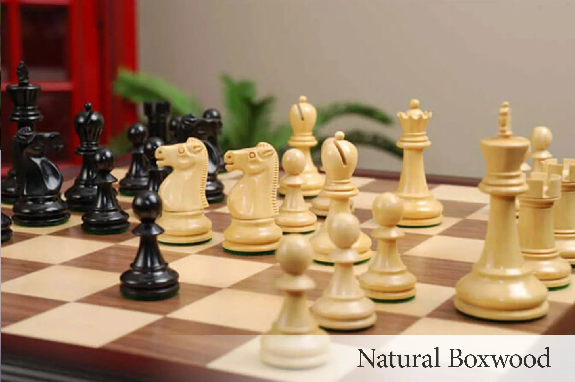 LIBRARY Reykjavik Series Chess Pieces - 3.25" King - Image 20