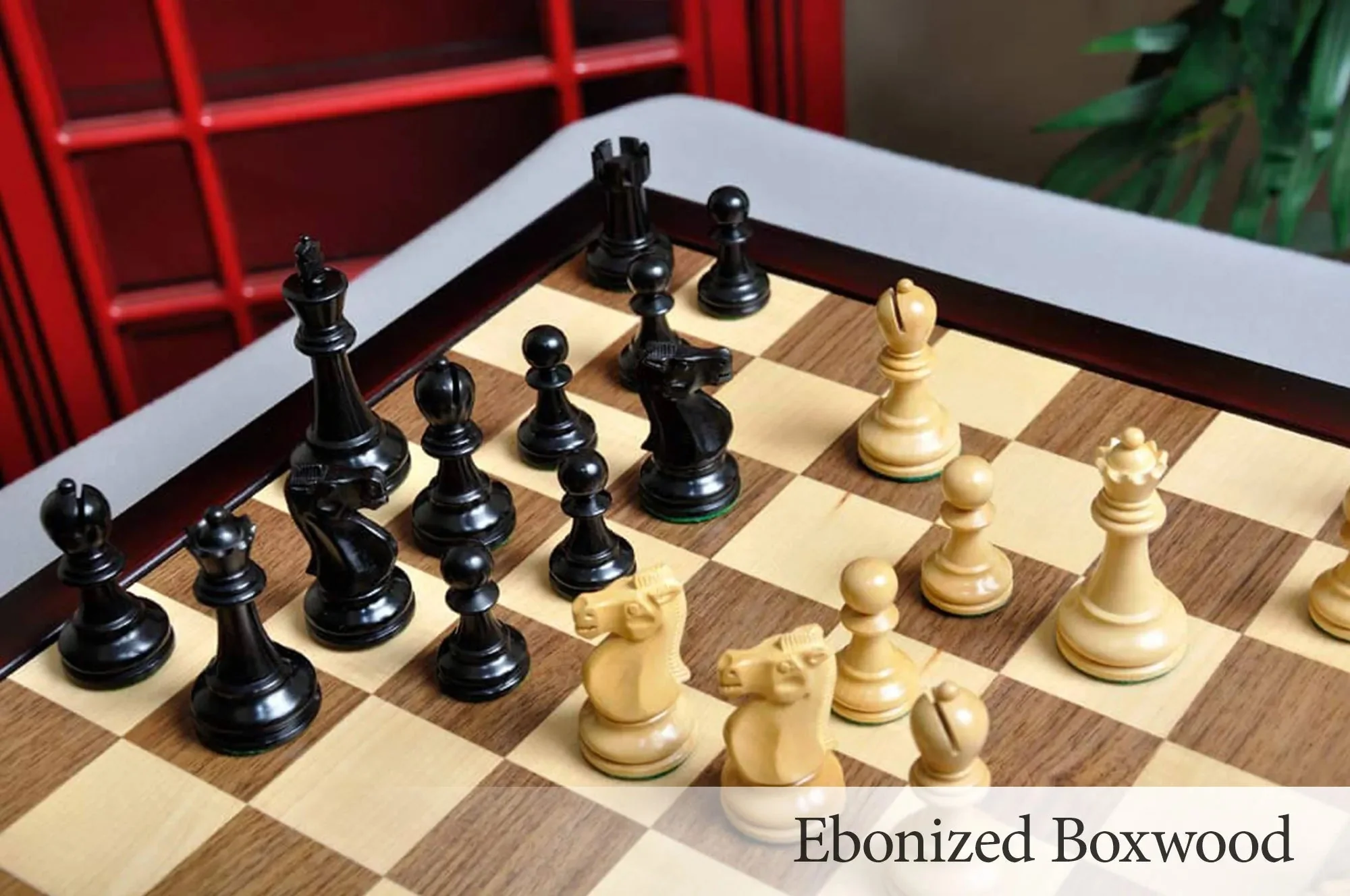 LIBRARY Reykjavik Series Chess Pieces - 3.25" King - Image 21