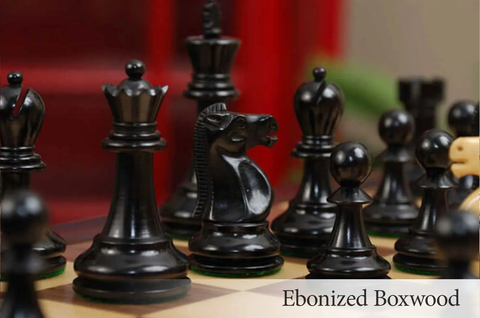 LIBRARY Reykjavik Series Chess Pieces - 3.25" King - Image 23