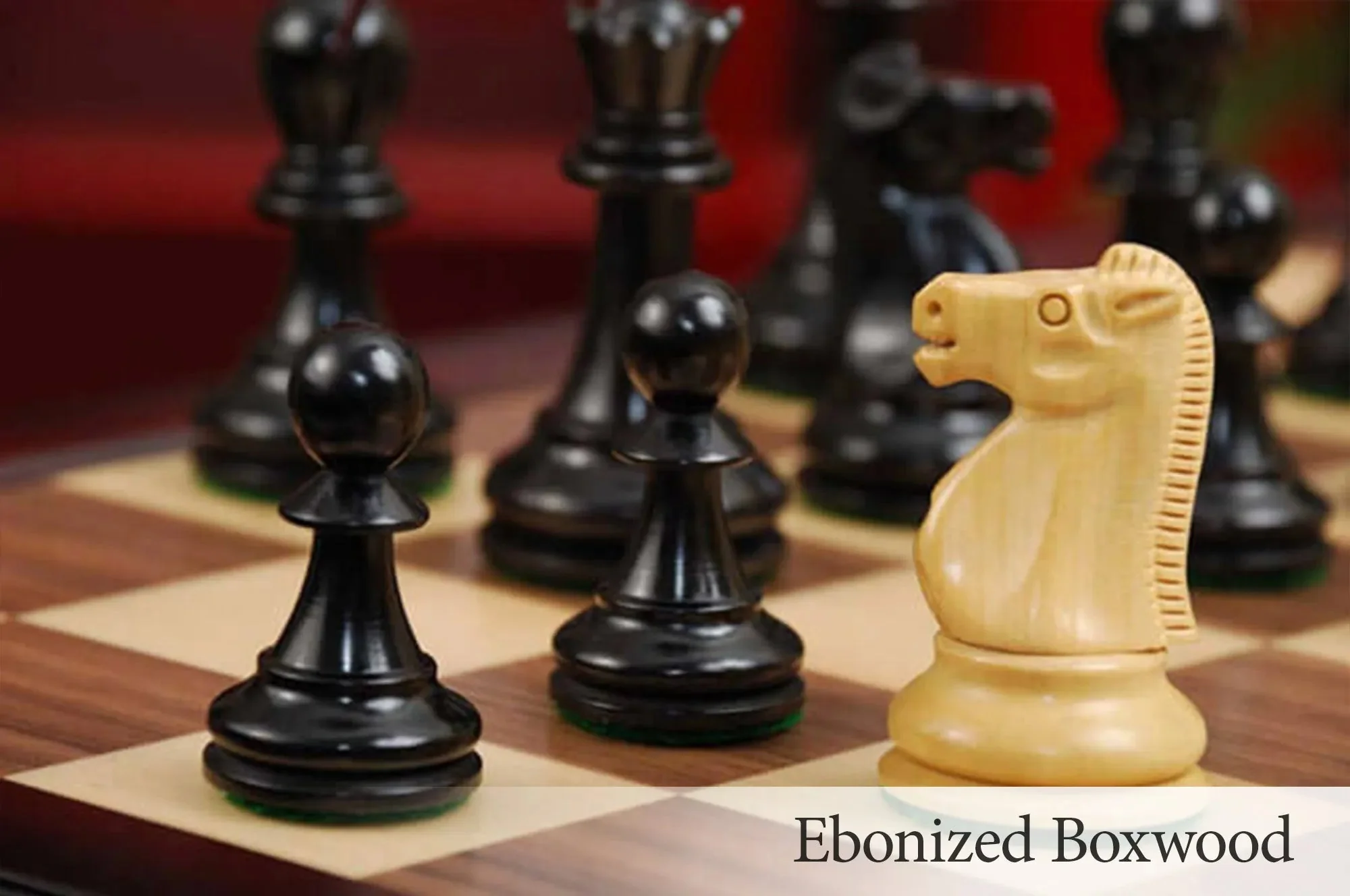 LIBRARY Reykjavik Series Chess Pieces - 3.25" King - Image 25