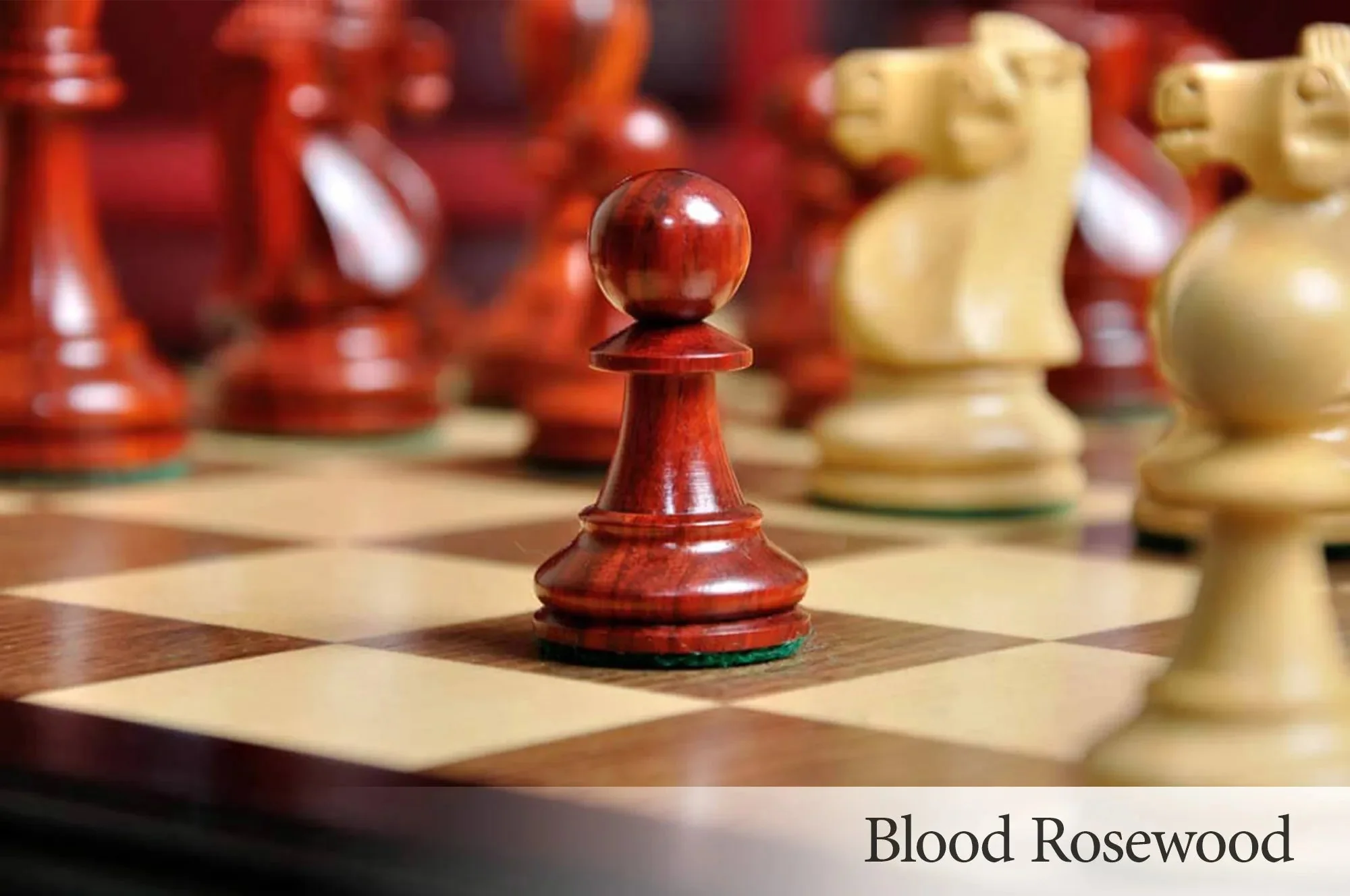LIBRARY Reykjavik Series Chess Pieces - 3.25" King - Image 3
