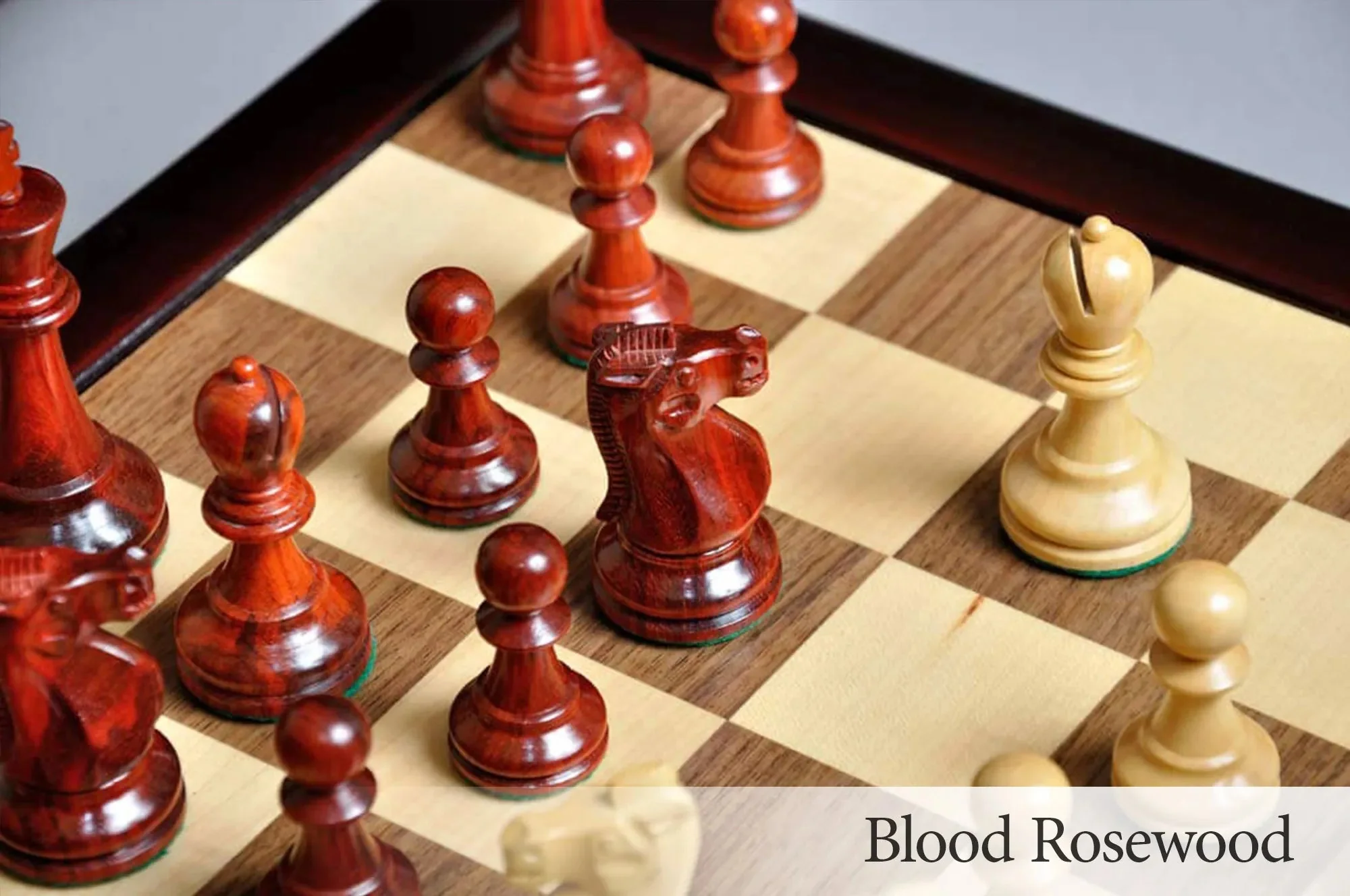 LIBRARY Reykjavik Series Chess Pieces - 3.25" King - Image 4