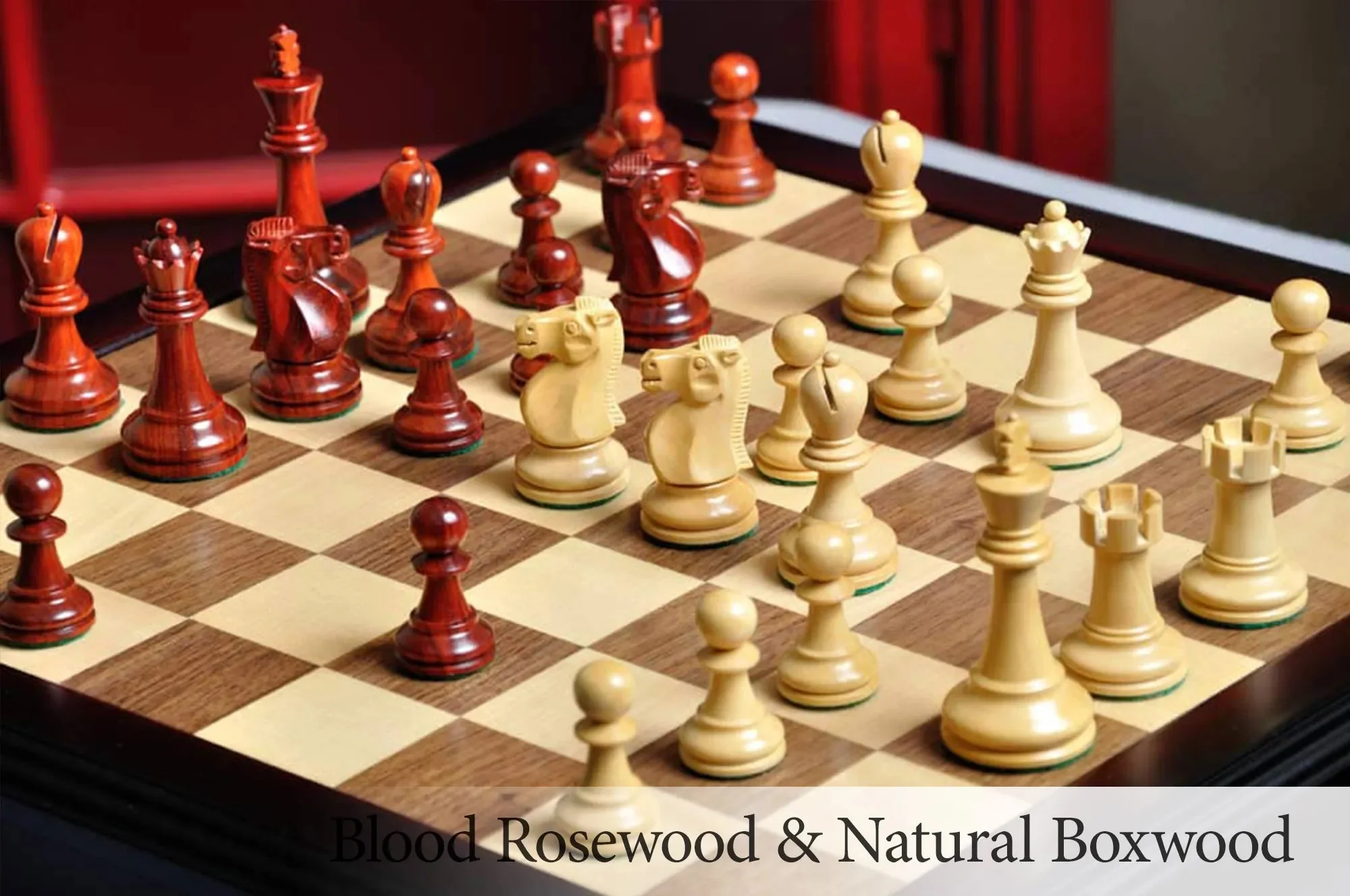 LIBRARY Reykjavik Series Chess Pieces - 3.25" King - Image 5