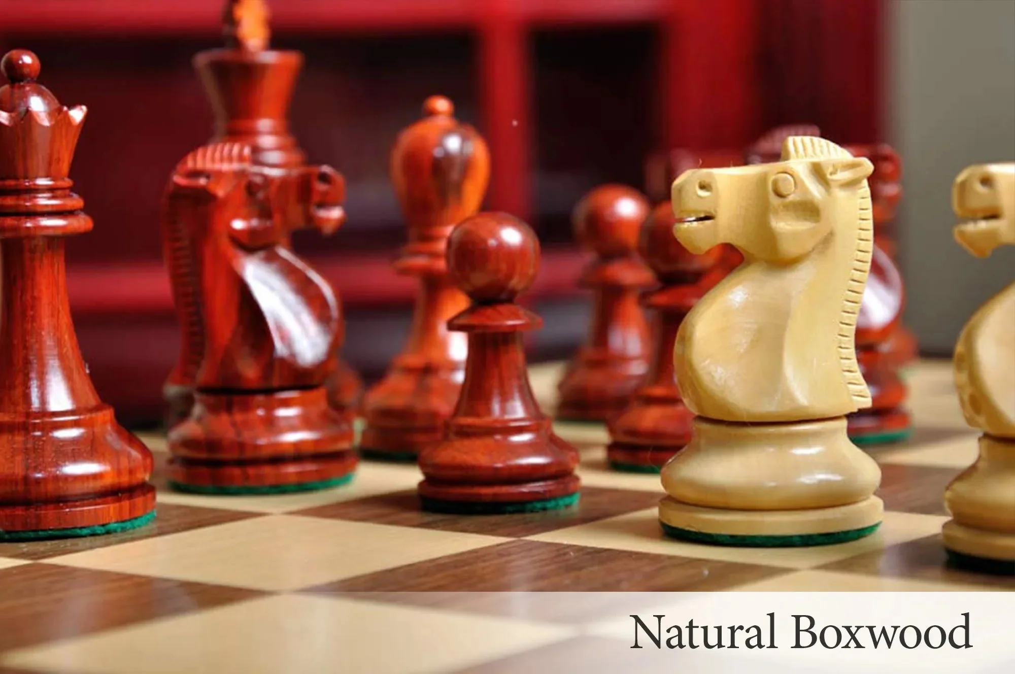 LIBRARY Reykjavik Series Chess Pieces - 3.25" King - Image 8
