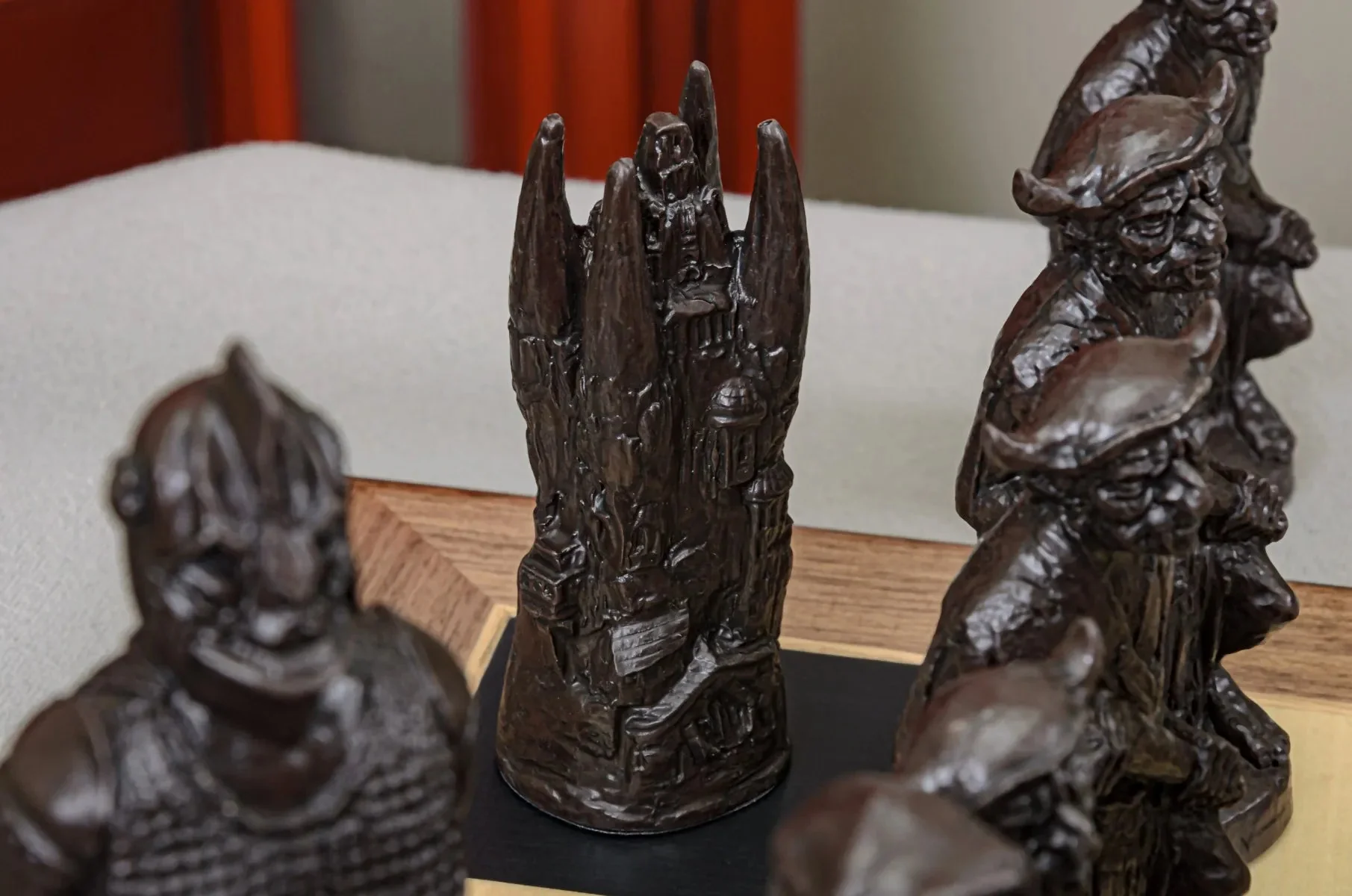 The Lord of the Rings Series Chess Pieces - 5.9" King - Brown and Natural - Image 15