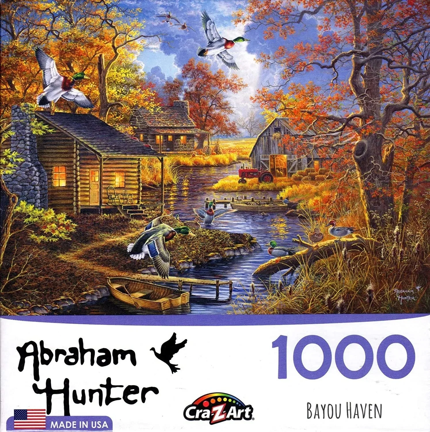LPF Bayou Haven 1000 pc Jigsaw Puzzle by Artist: Abraham Hunter