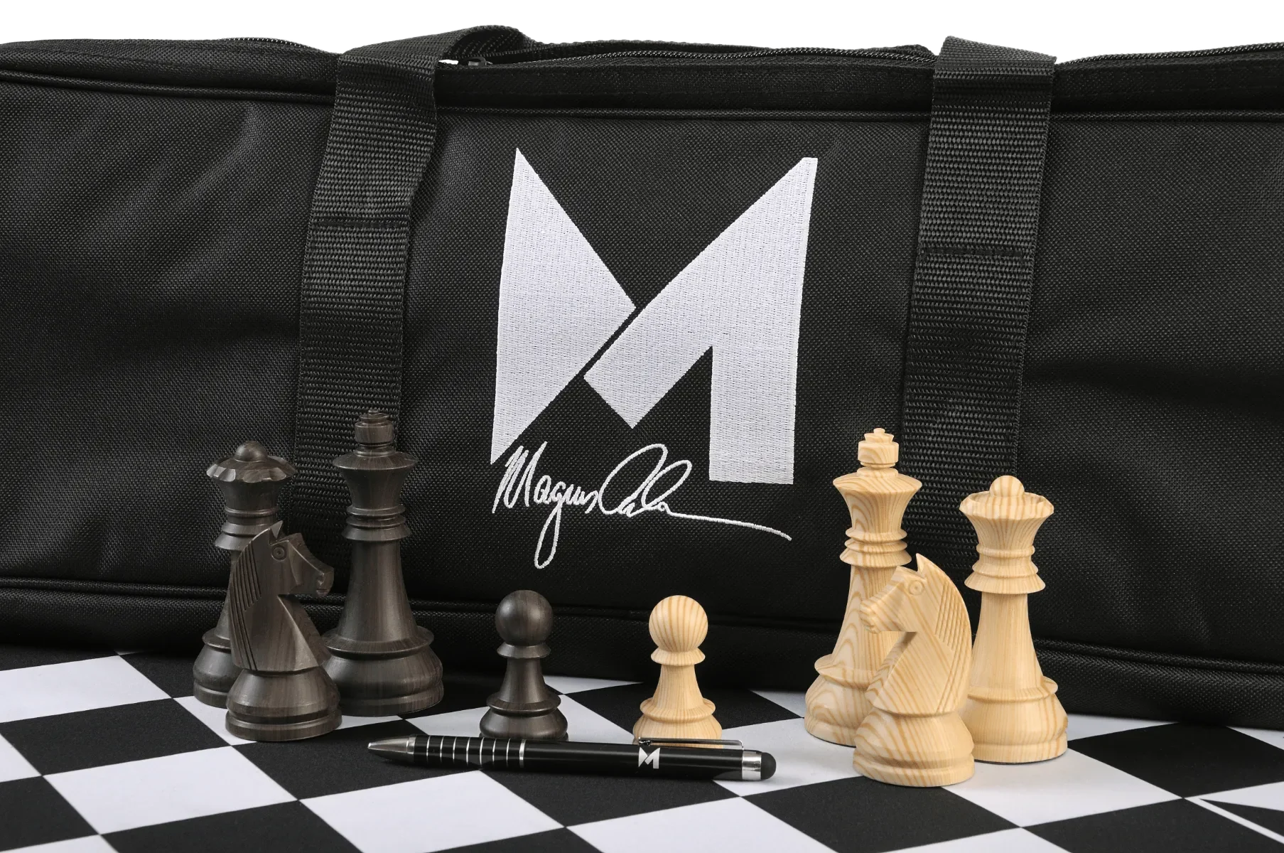 Magnus Carlsen Signature Series Chess Set, Bag And Board Combination - Image 4