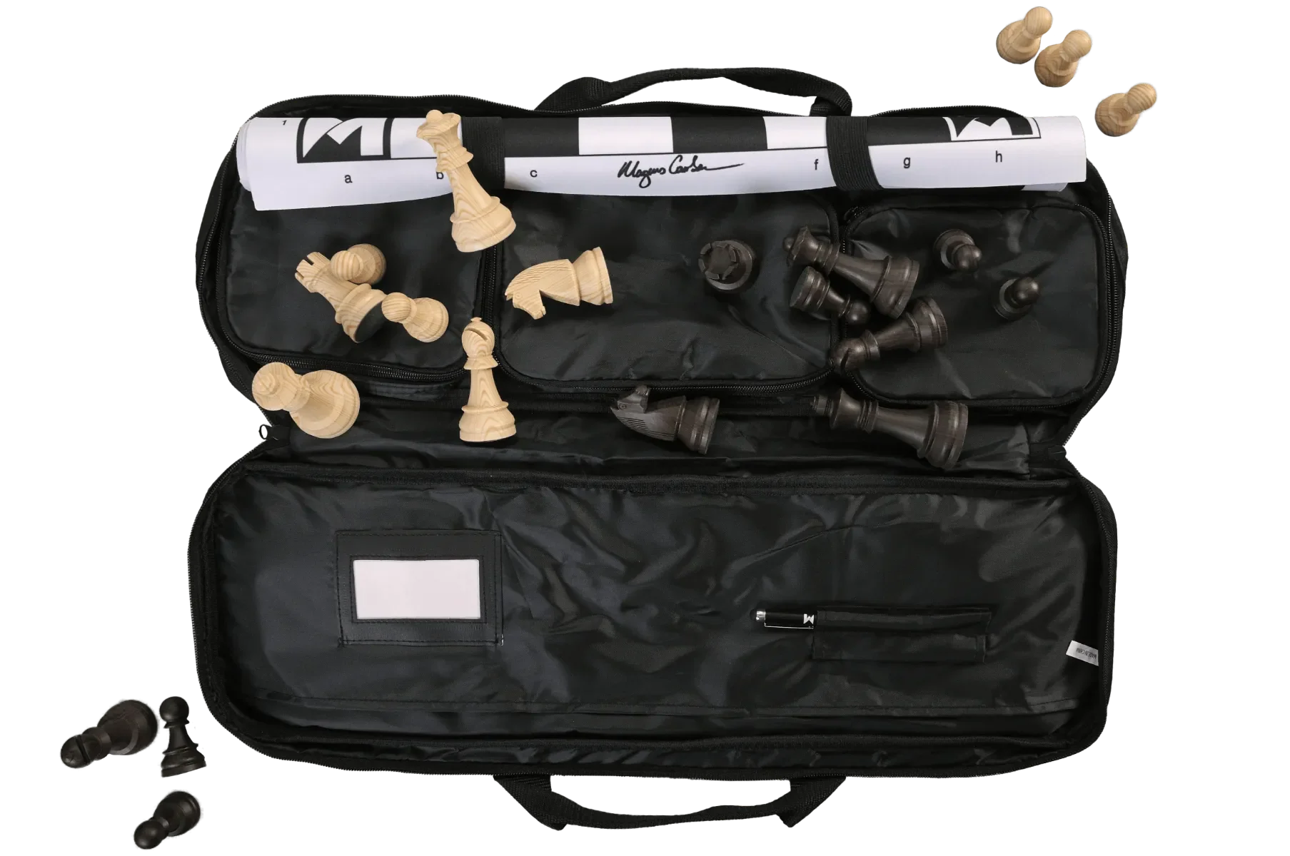 Magnus Carlsen Signature Series Chess Set, Bag And Board Combination - Image 5