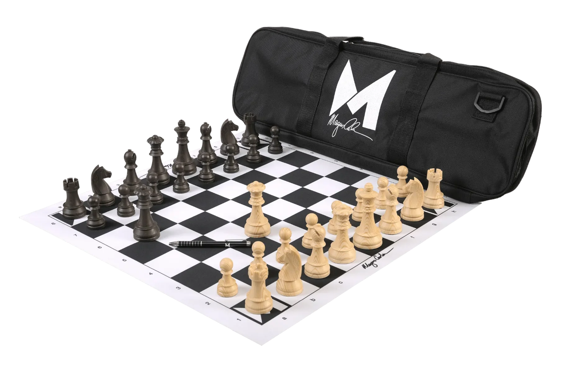 Magnus Carlsen Signature Series Chess Set, Bag And Board Combination - Image 7