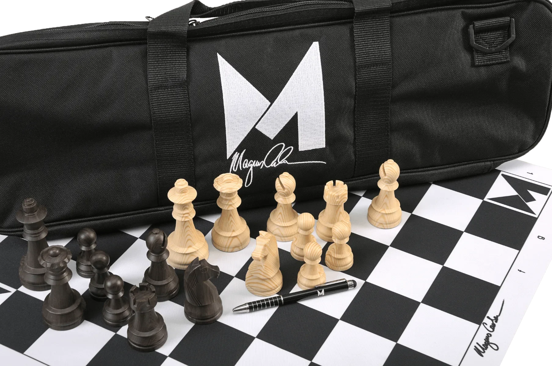 Magnus Carlsen Signature Series Chess Set, Bag And Board Combination - Image 8