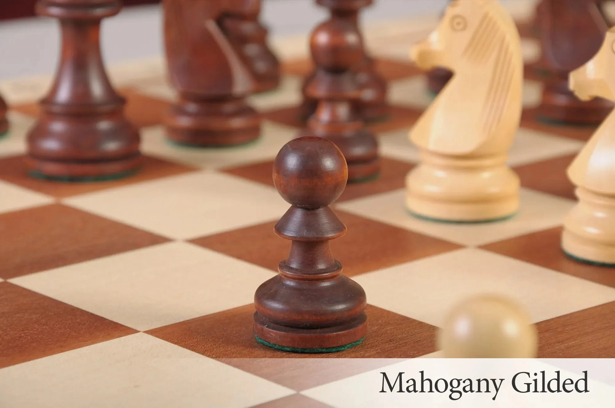Mahogany Gilded and Natural Boxwood - Image 5