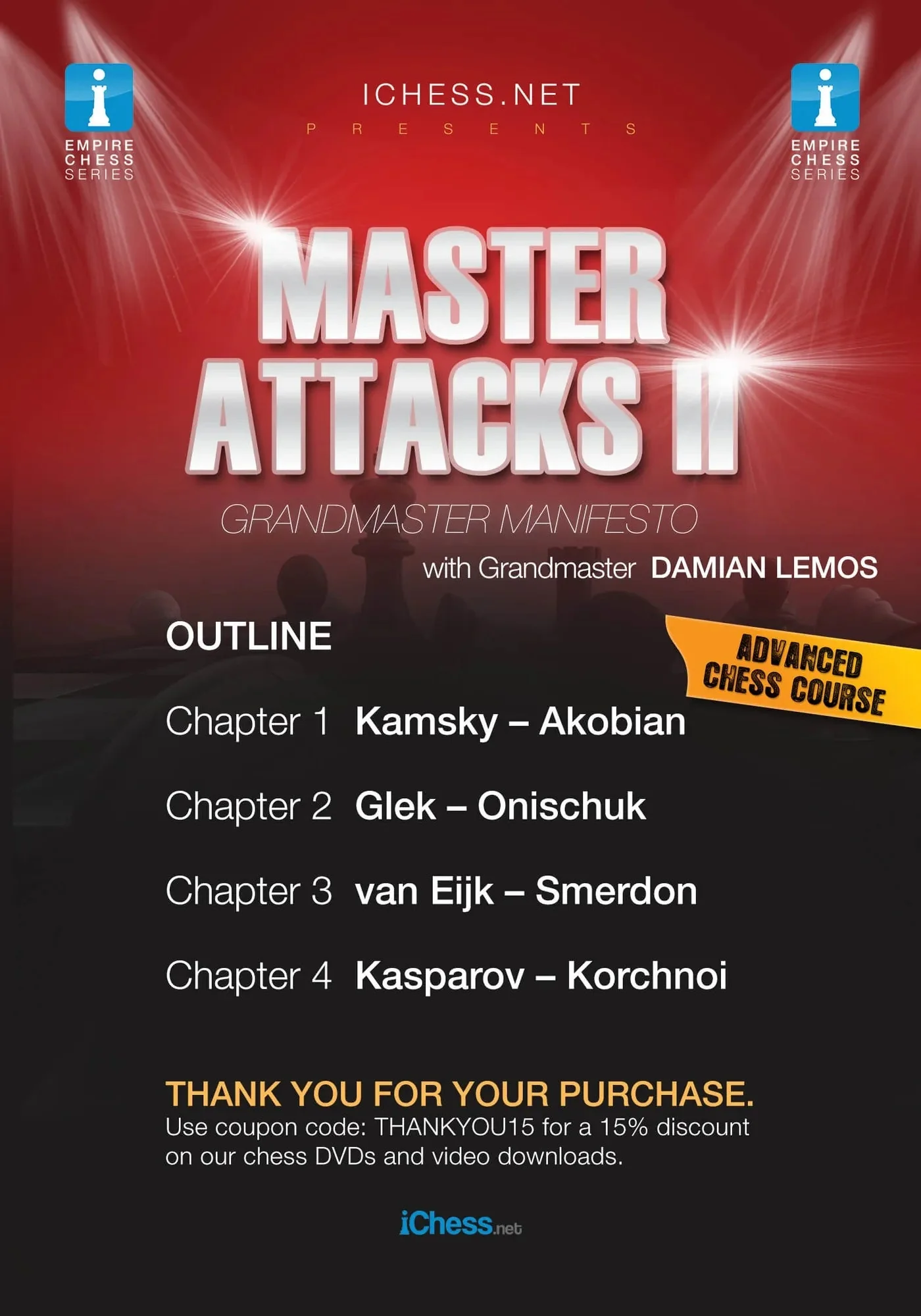 CLEARANCE - Master Attacks II - EMPIRE CHESS - Image 3