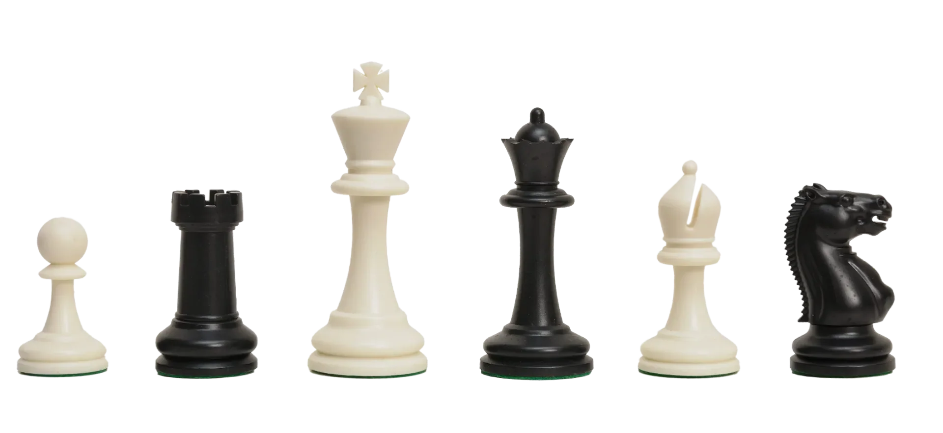 Master Triple Weighted - 3.75" King - Black & White