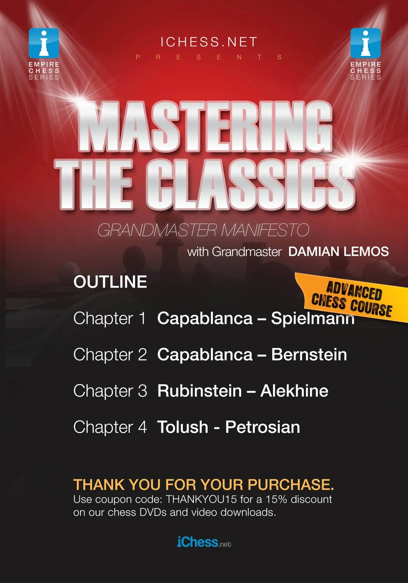 CLEARANCE - Mastering the Classics - EMPIRE CHESS - Image 3