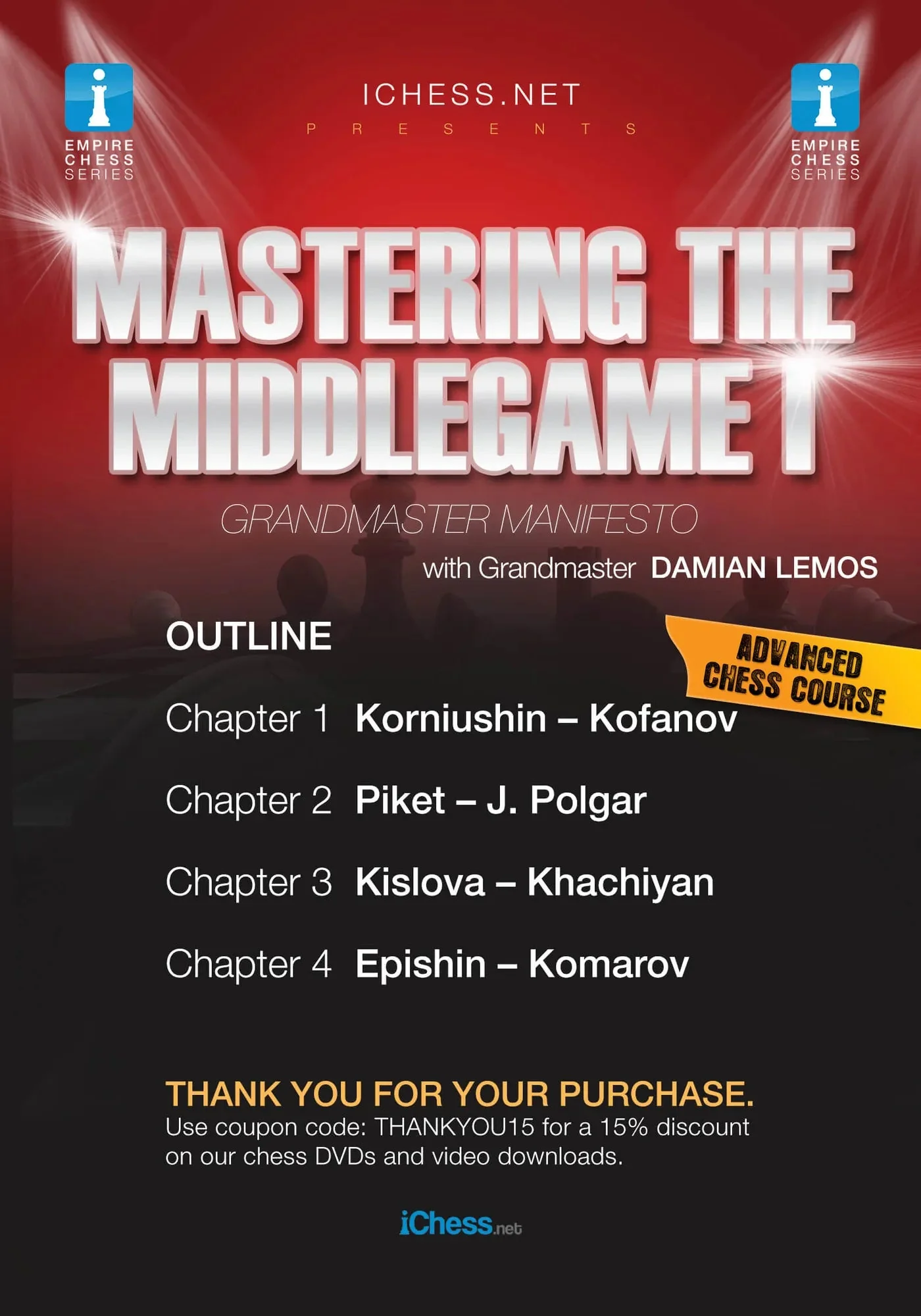 CLEARANCE - Mastering the Middlegame I - EMPIRE CHESS - Image 3