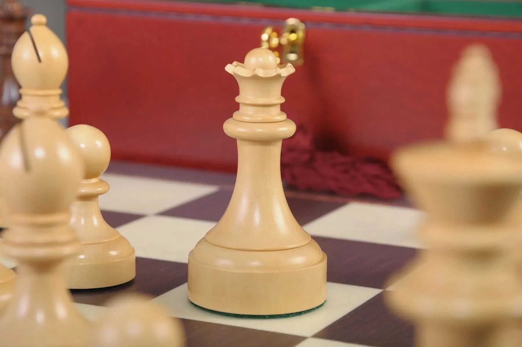 The Mechanics Institute Chess Set, Box, & Board Combination - Image 18