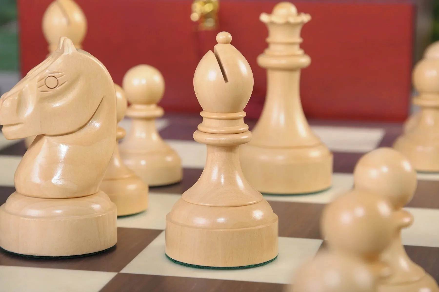 The Mechanics Institute Chess Set, Box, & Board Combination - Image 19