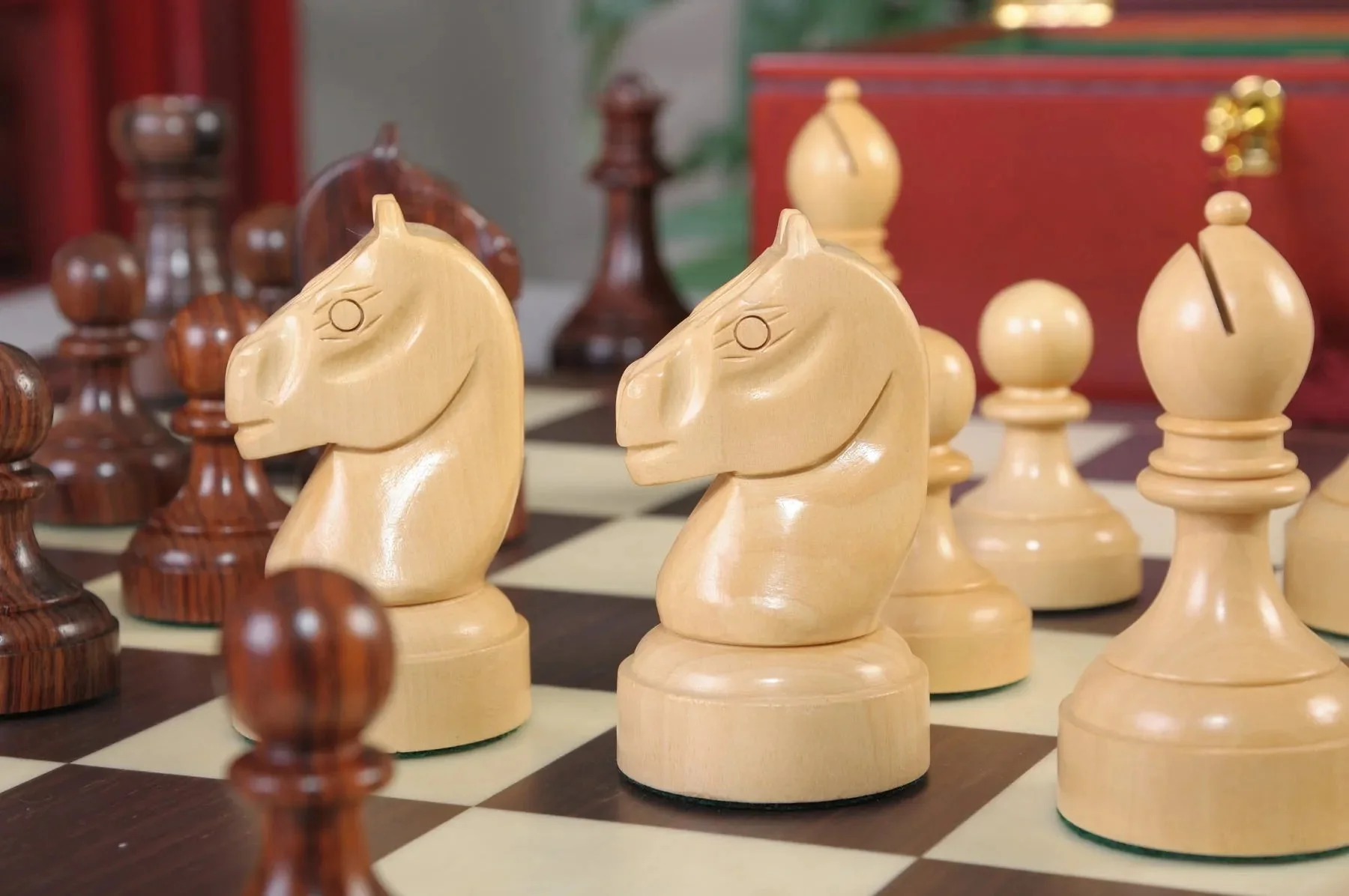 The Mechanics Institute Chess Set, Box, & Board Combination - Image 28
