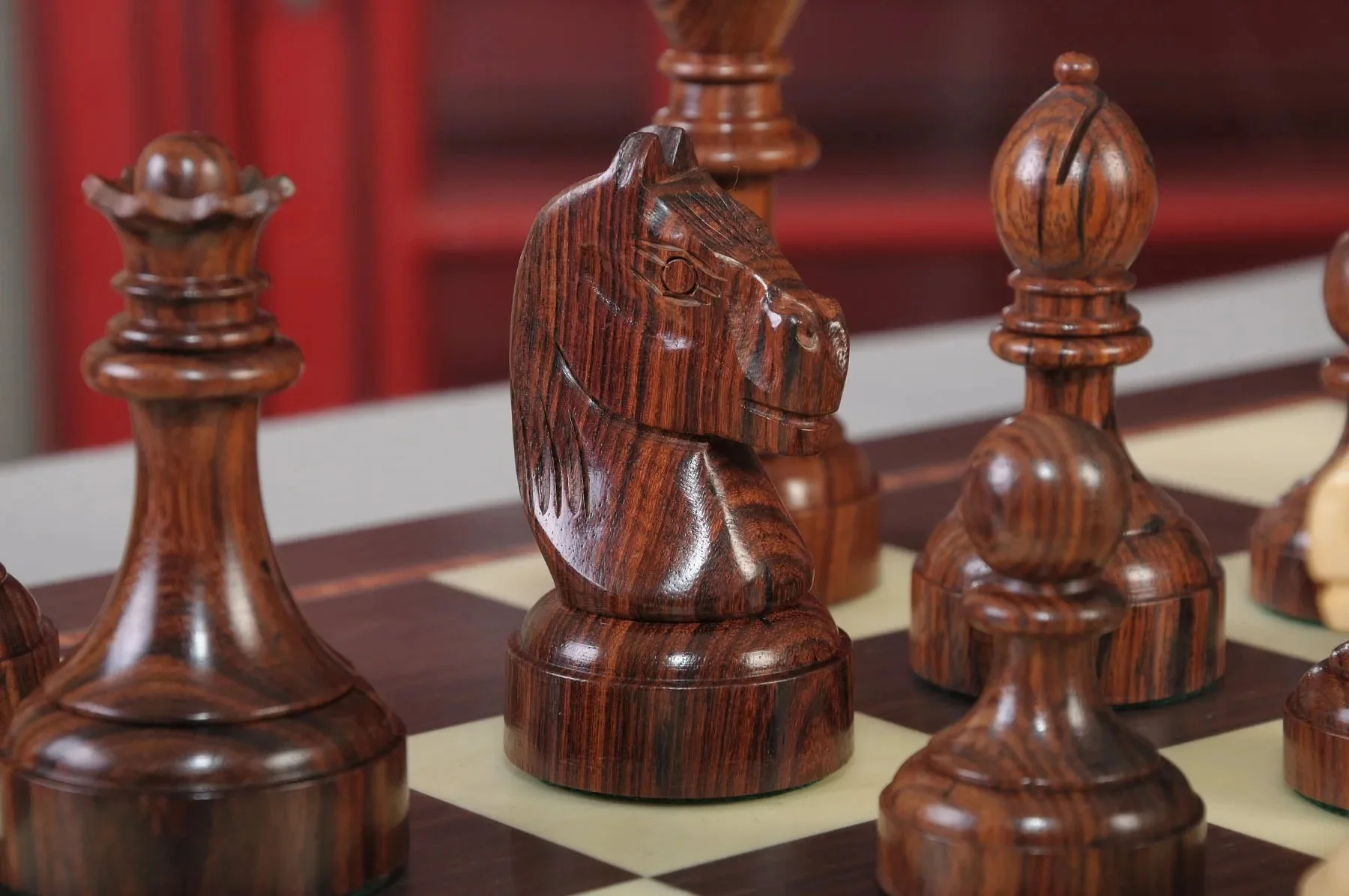 The Mechanics Institute Chess Set, Box, & Board Combination - Image 30