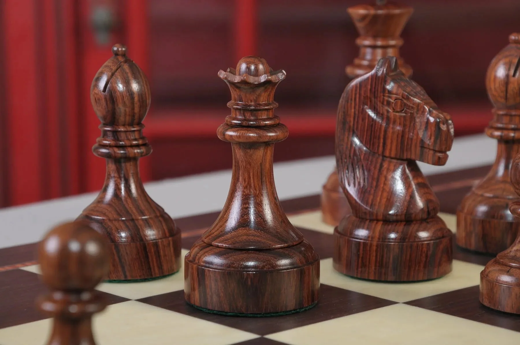 The Mechanics Institute Chess Set, Box, & Board Combination - Image 31