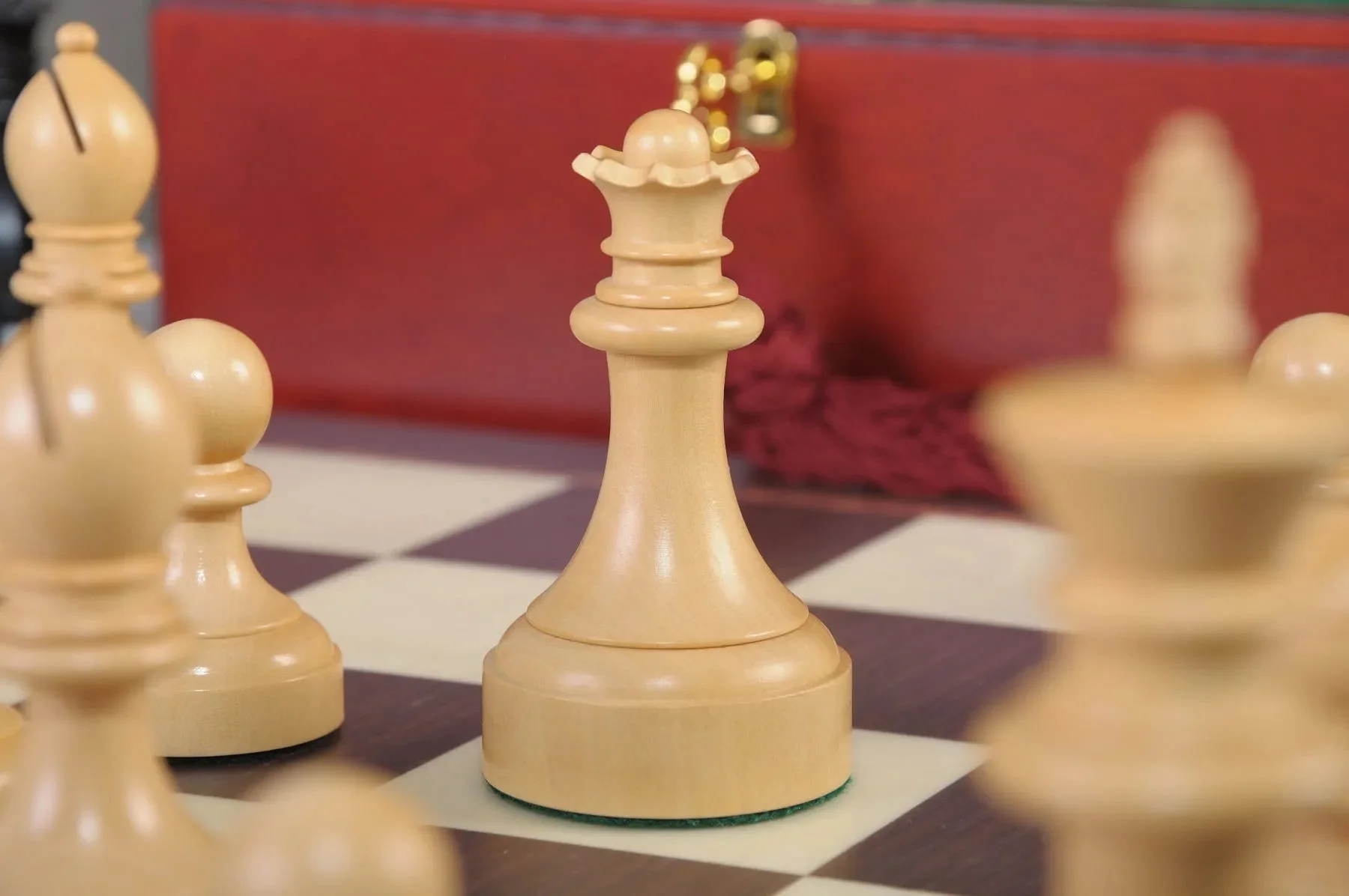 The Mechanics Institute Chess Set, Box, & Board Combination - Image 35