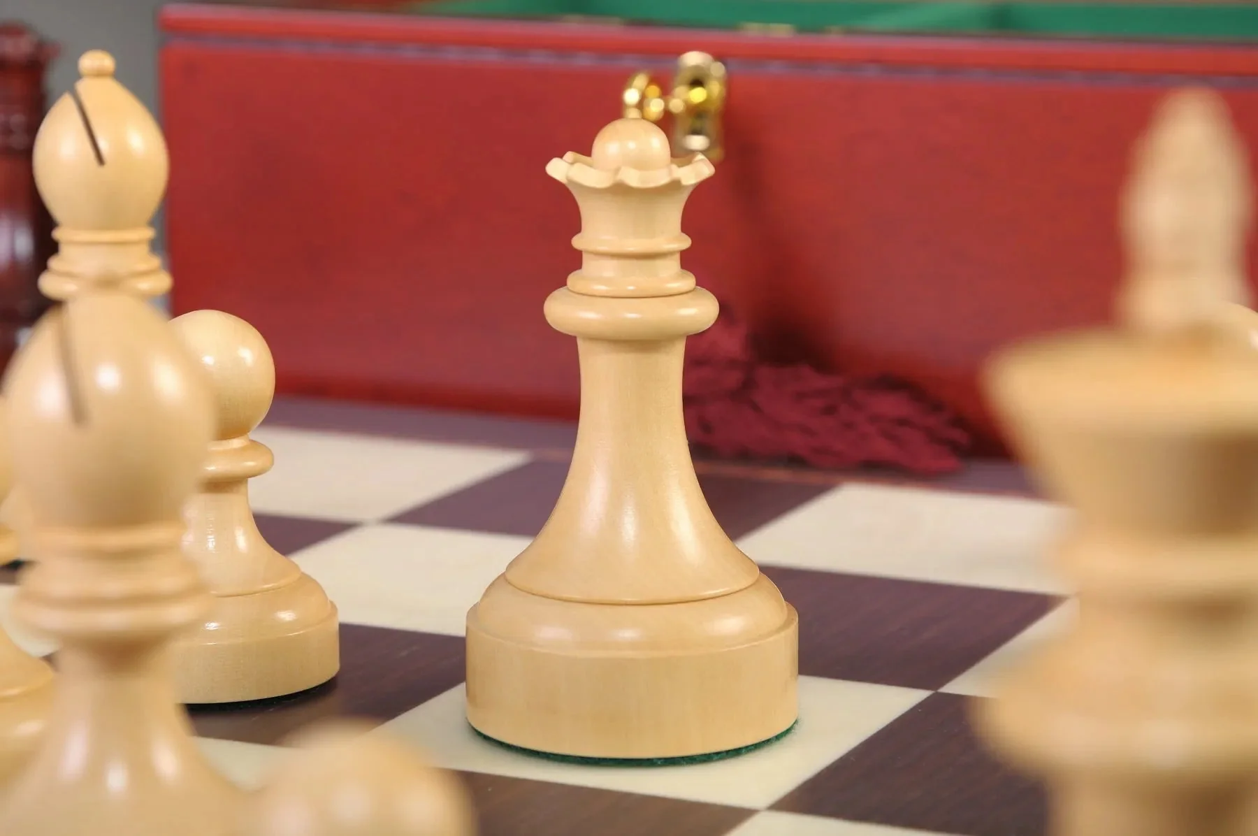 The Mechanics Institute Chess Set, Box, & Board Combination - Image 45