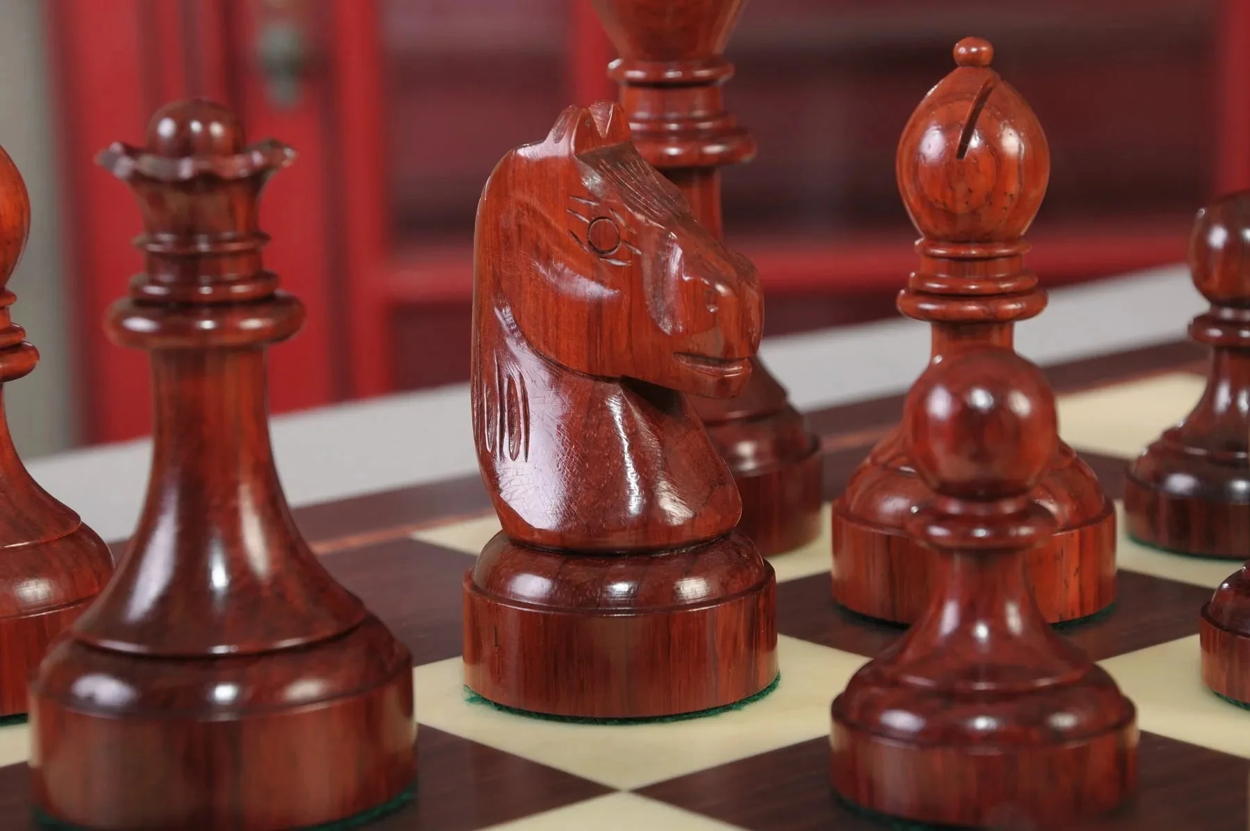 The Mechanics Institute Chess Set, Box, & Board Combination - Image 51