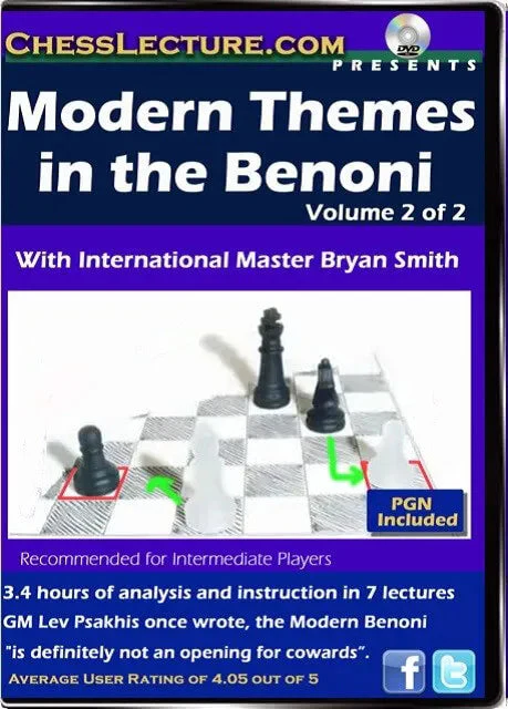 Modern Themes in the Benoni - 2 DVDs - Chess Lecture - Volume 66 - Image 3