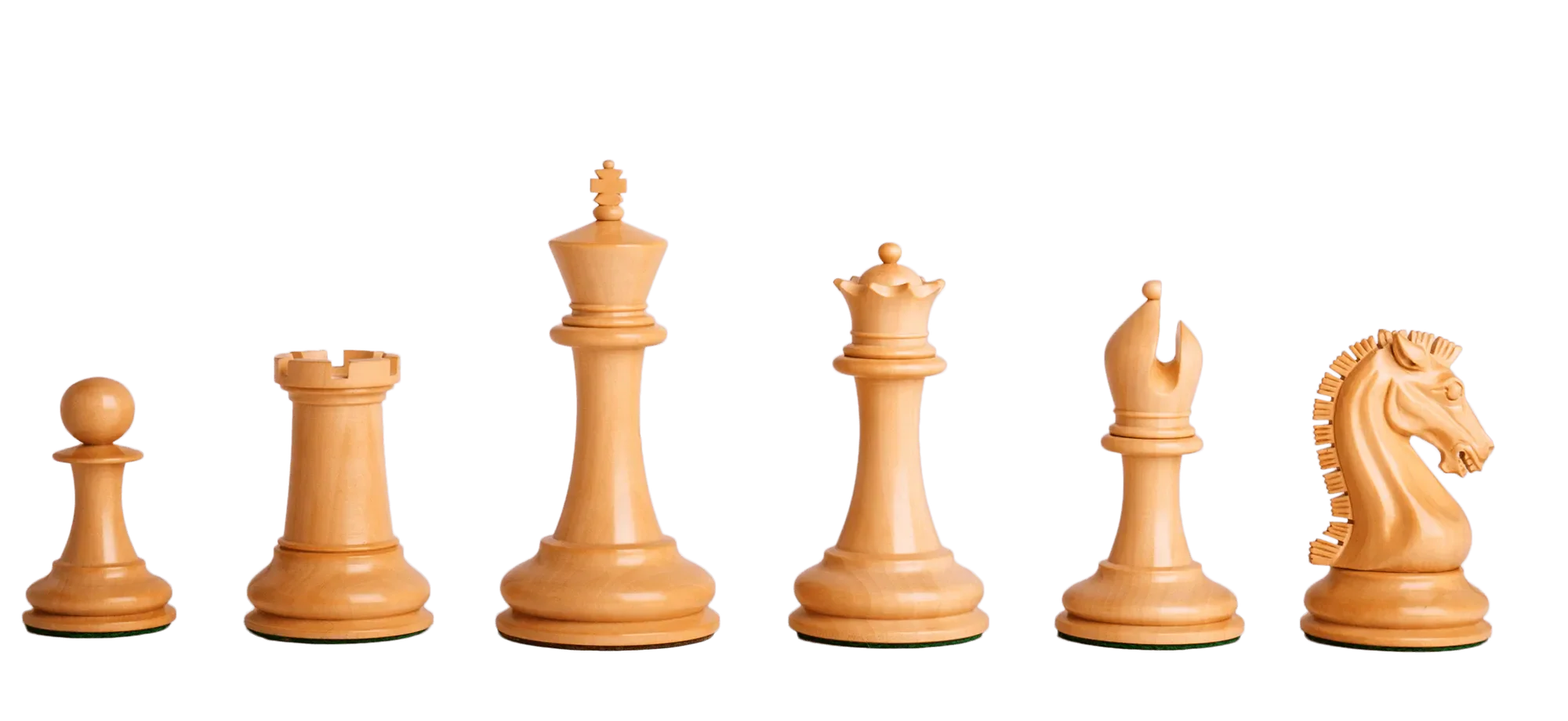 Natural Boxwood and Genuine Ebony
