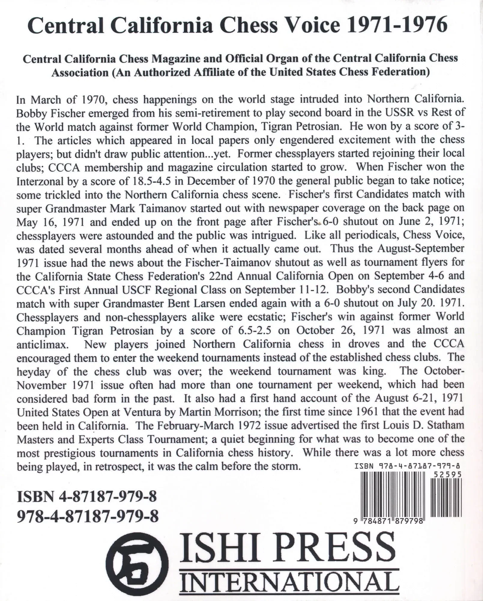 Central California Chess Voice - 1971-1976 - Image 2
