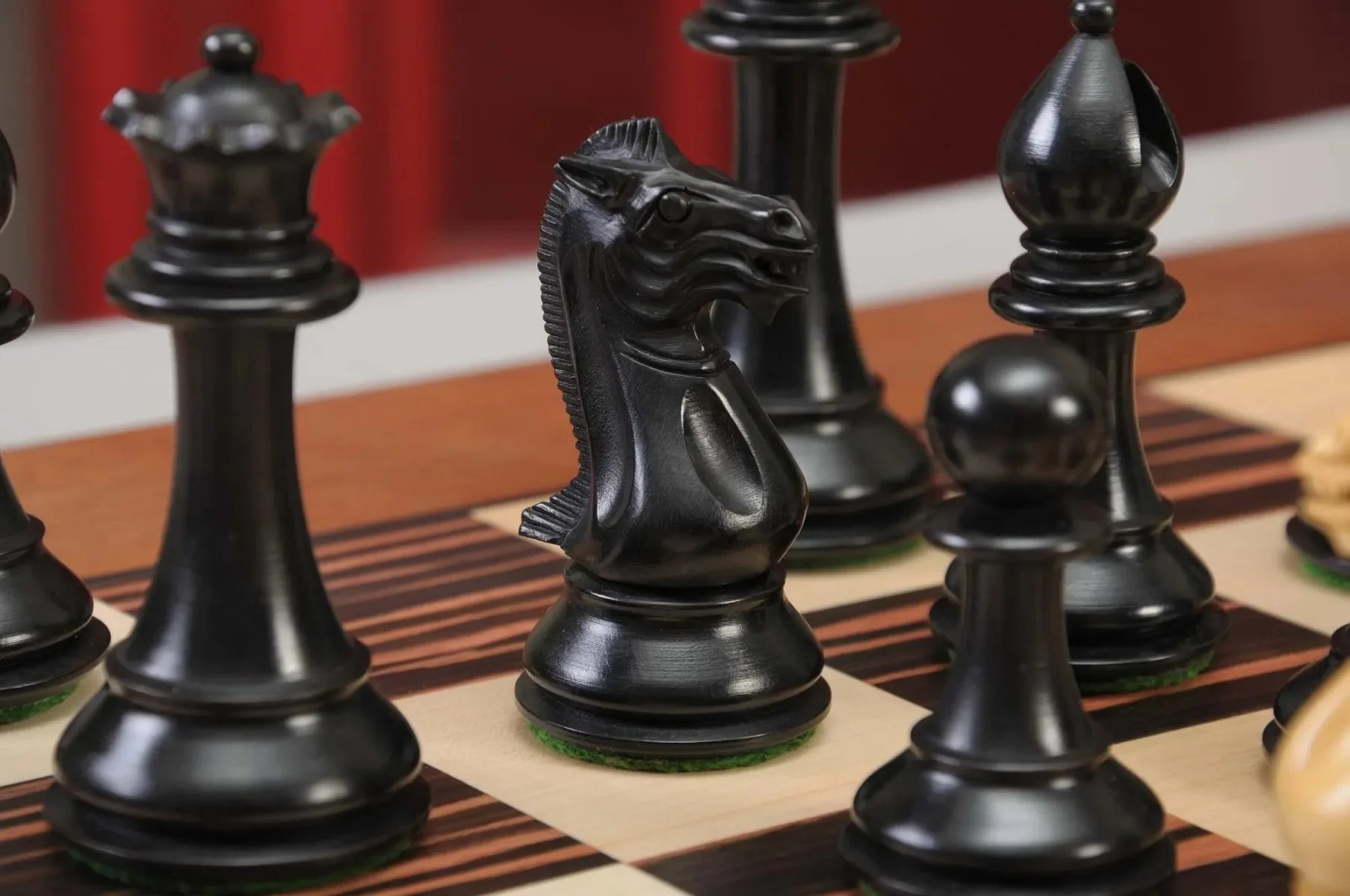 The Norwich Series Commemorative Wood Chess Pieces- 3.75" King - Image 11
