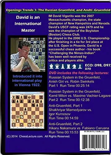 Opening Trends 1 - The Russian Gruenfeld and Anti-Gruenfeld - Chess Lecture - Volume 105 - Image 2