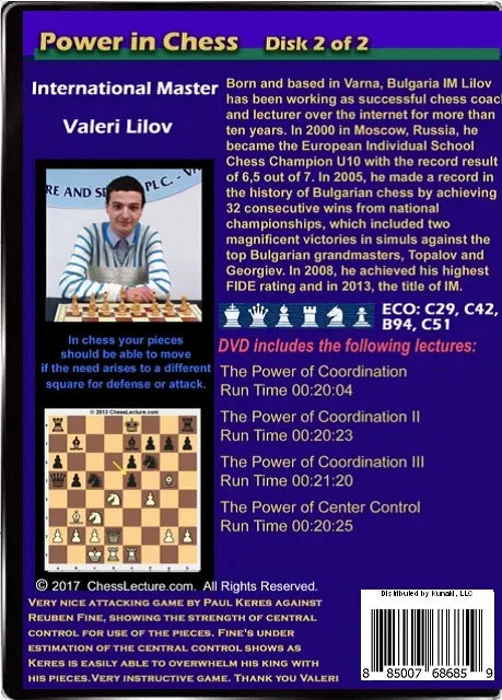 E-DVD Power in Chess - Chess Lecture - Volume 172 - 2 DVDs - Image 4