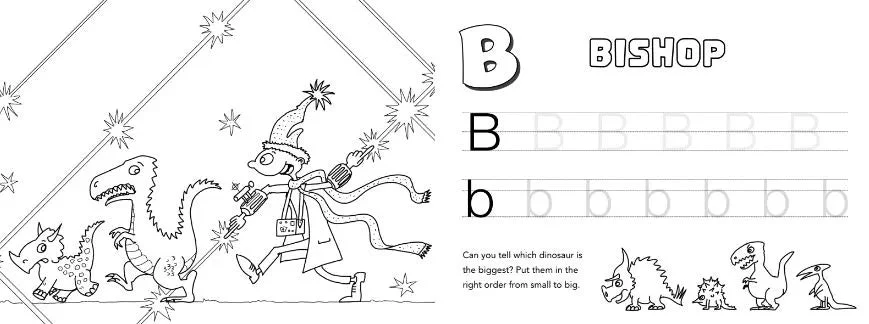 AlphaBetChess – Volume 2 – Coloring Book - Image 3