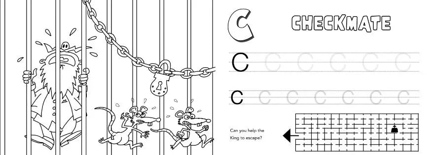 AlphaBetChess – Volume 2 – Coloring Book - Image 4
