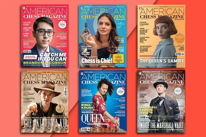American Chess Magazine - Issue 23, 24, 25, 26, 27 and 28 - ALL ISSUES SHIP IMMEDIATELY