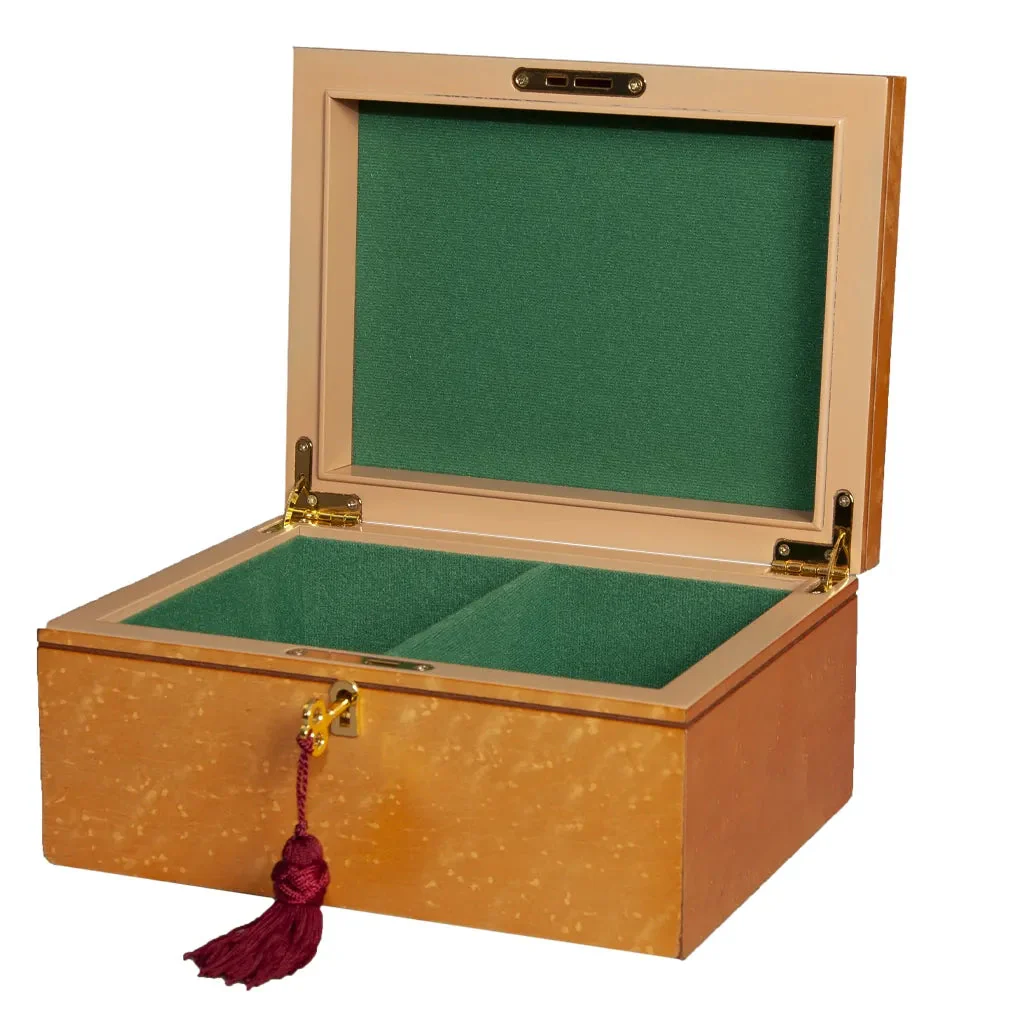 Premium Chess Box - Bird's Eye Maple - Image 2