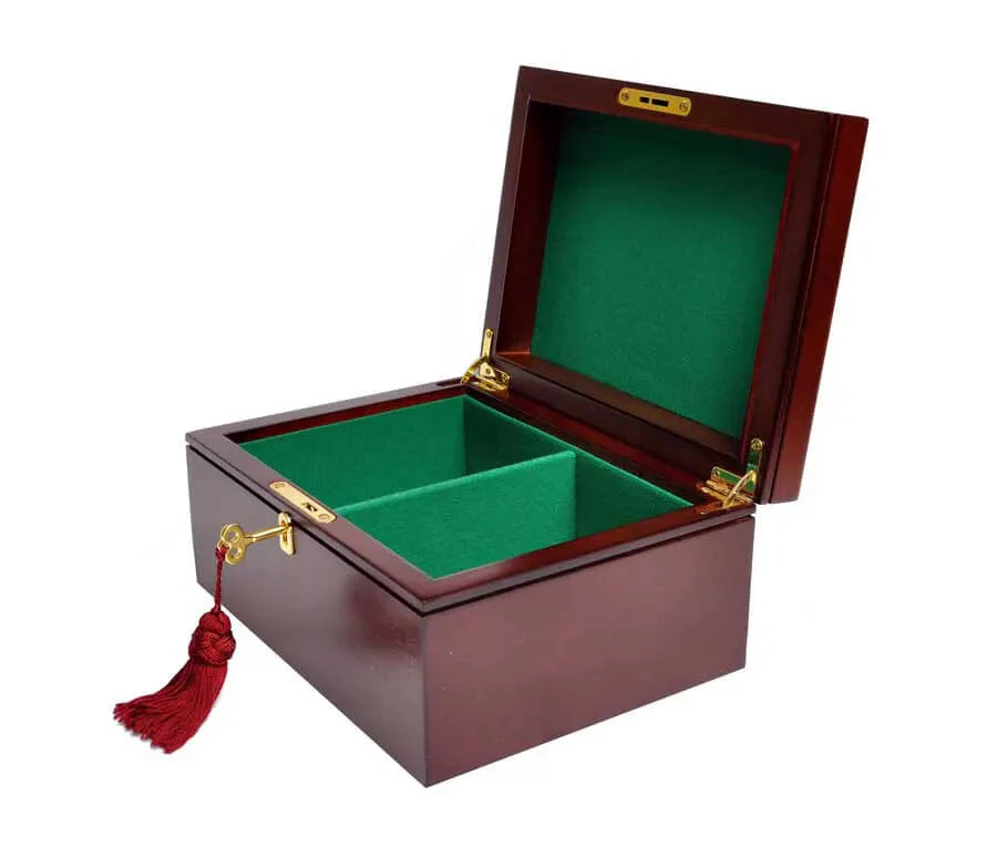 Premium Chess Box - Mahogany