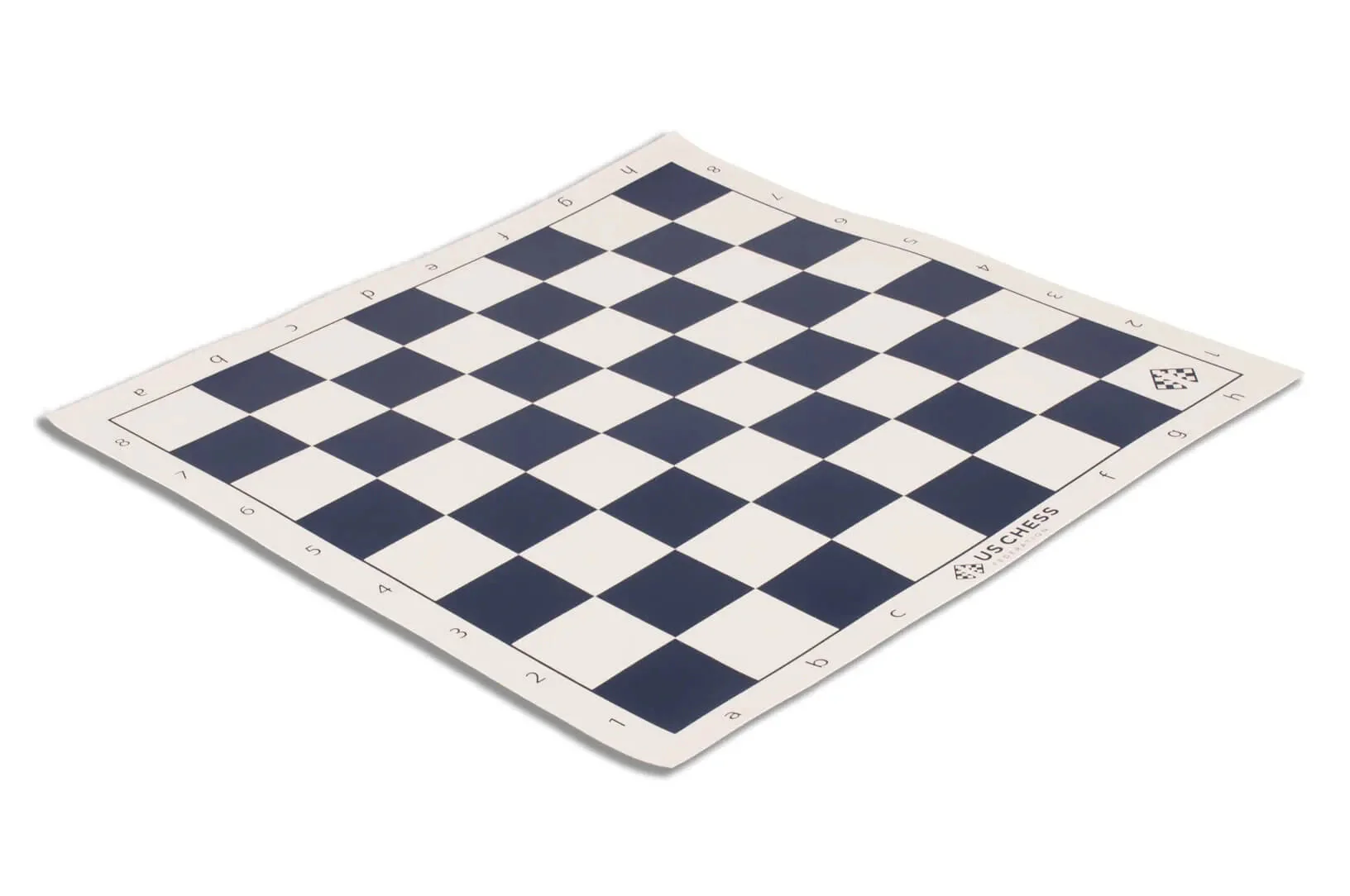 Premium Vinyl Tournament Chess Board with US Chess Federation Logo - 2.25" Squares - Image 3
