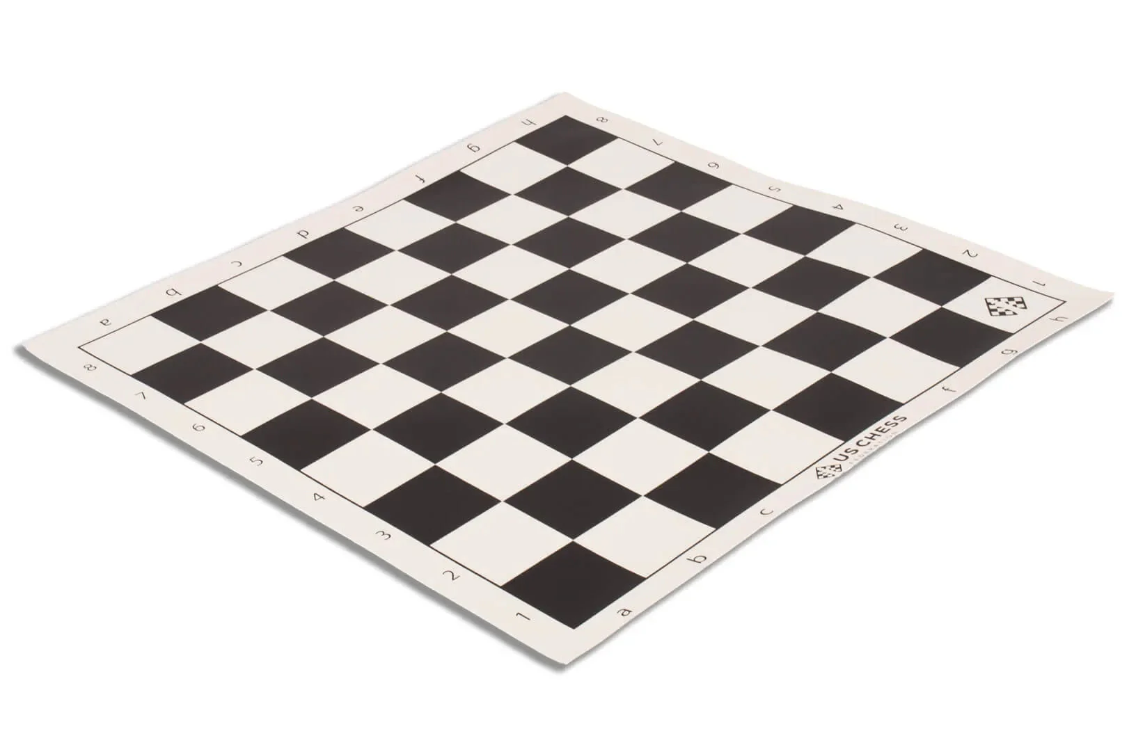 Premium Vinyl Tournament Chess Board with US Chess Federation Logo - 2.25" Squares - Image 4