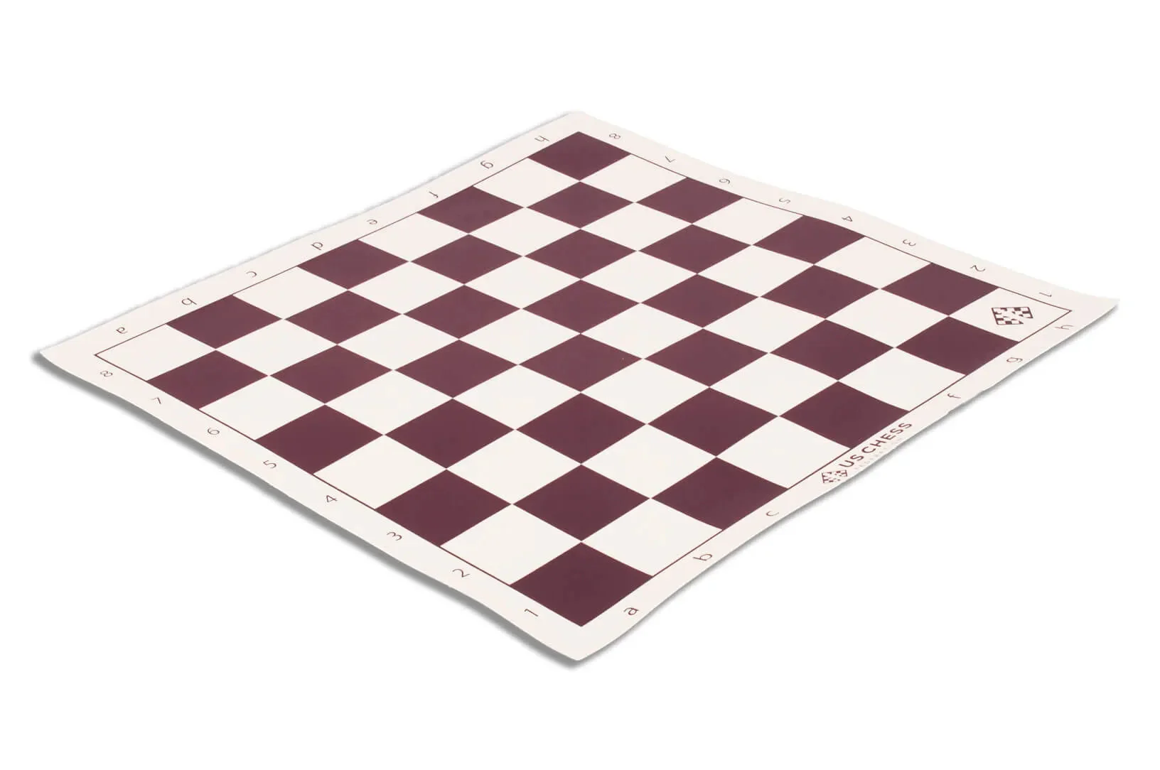 Premium Vinyl Tournament Chess Board with US Chess Federation Logo - 2.25" Squares - Image 6