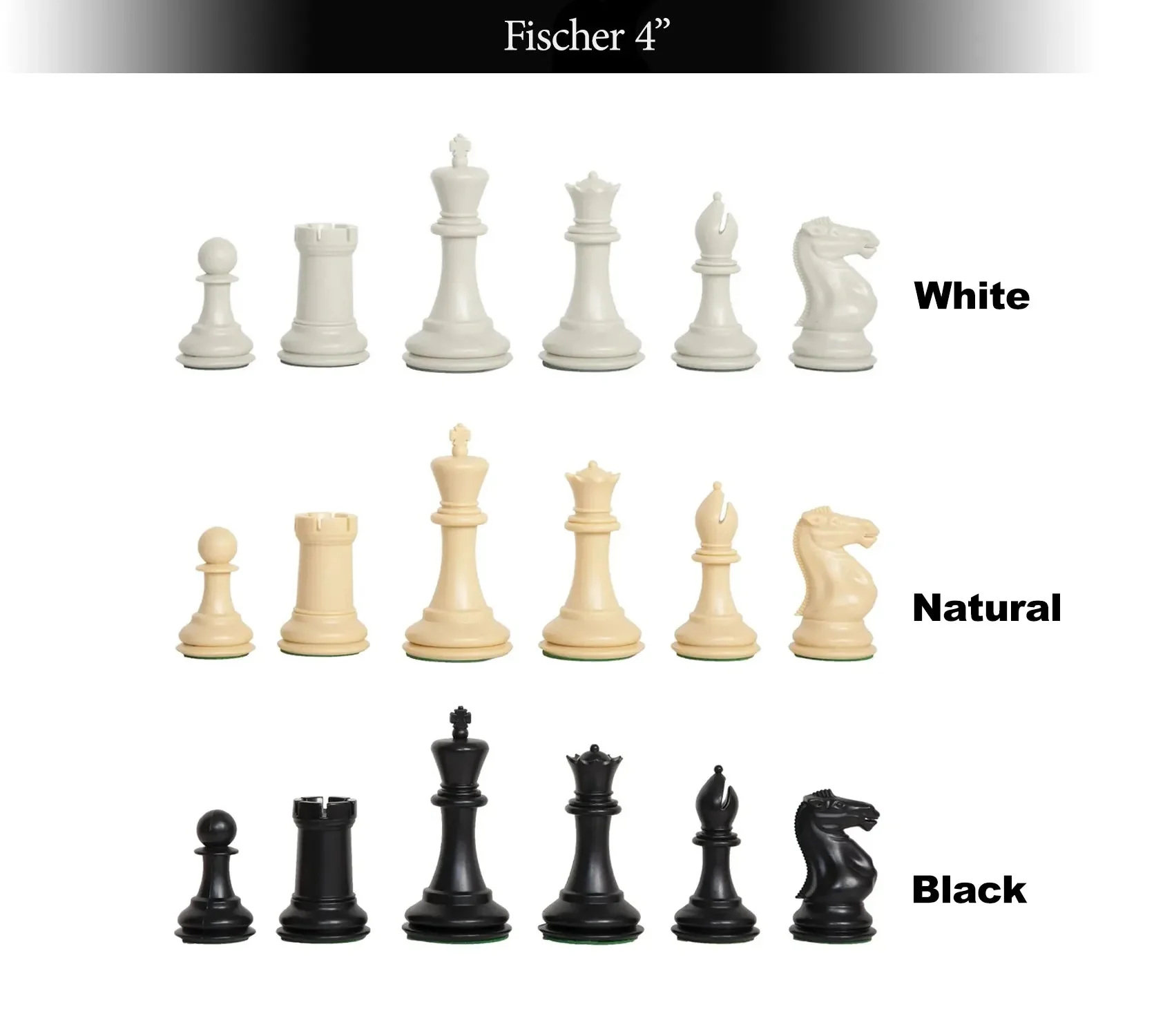 Replacement Plastic Chess Pieces - Image 11