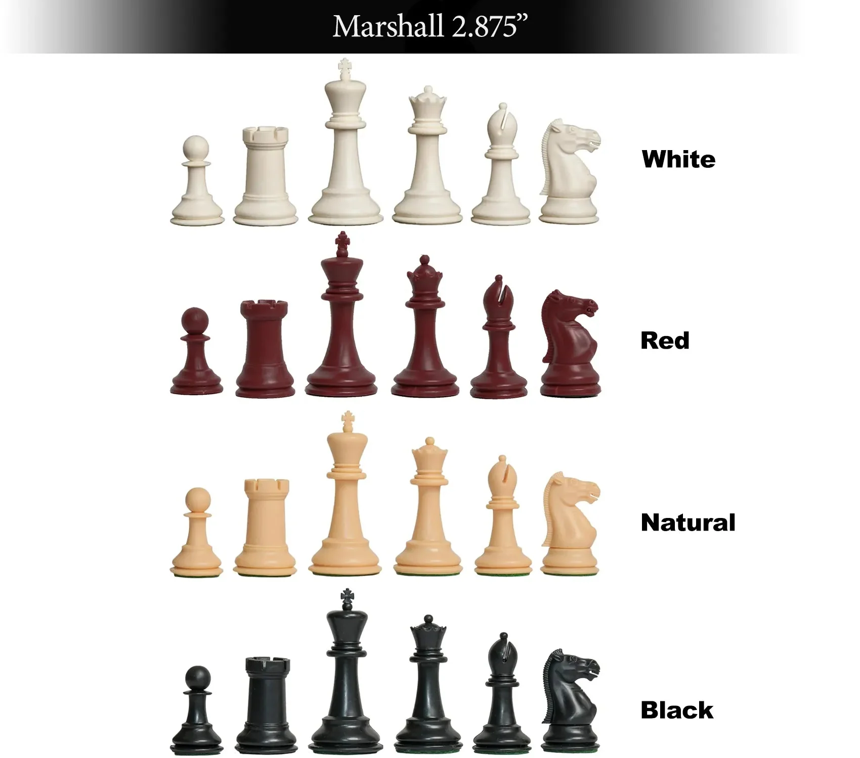 Replacement Plastic Chess Pieces - Image 13