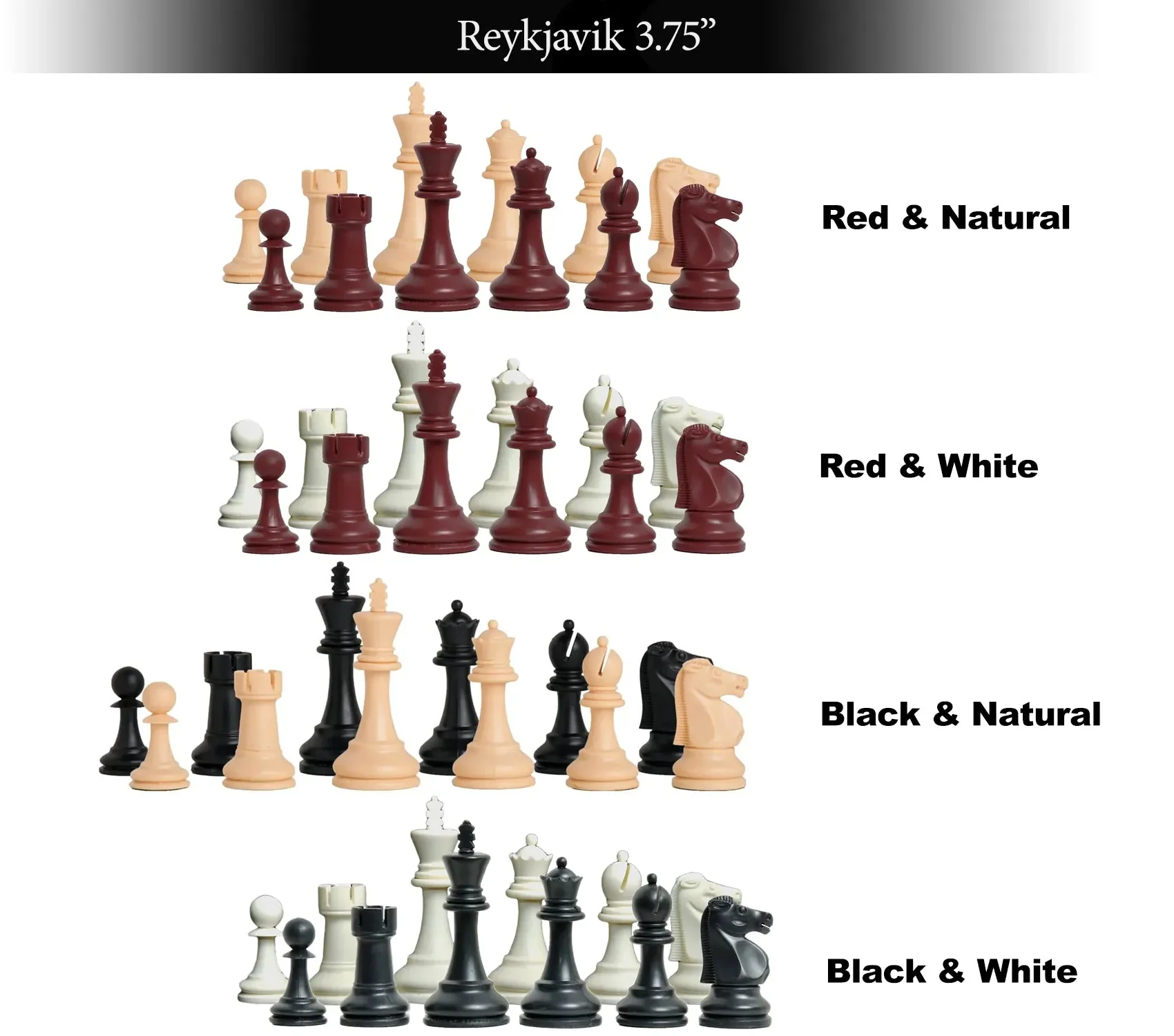 Replacement Plastic Chess Pieces - Image 16