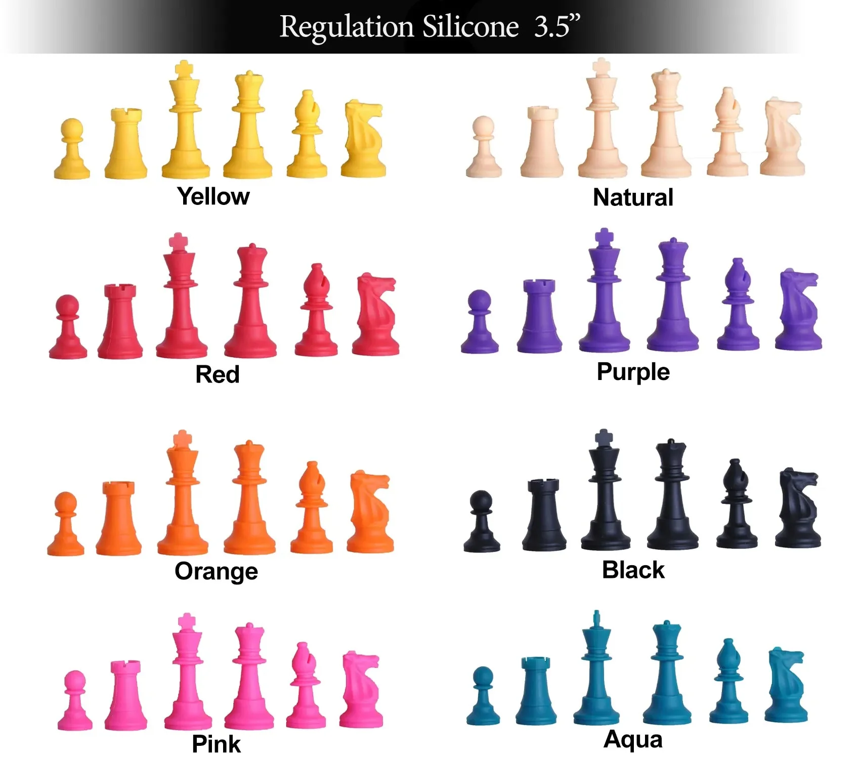 Replacement Plastic Chess Pieces - Image 17