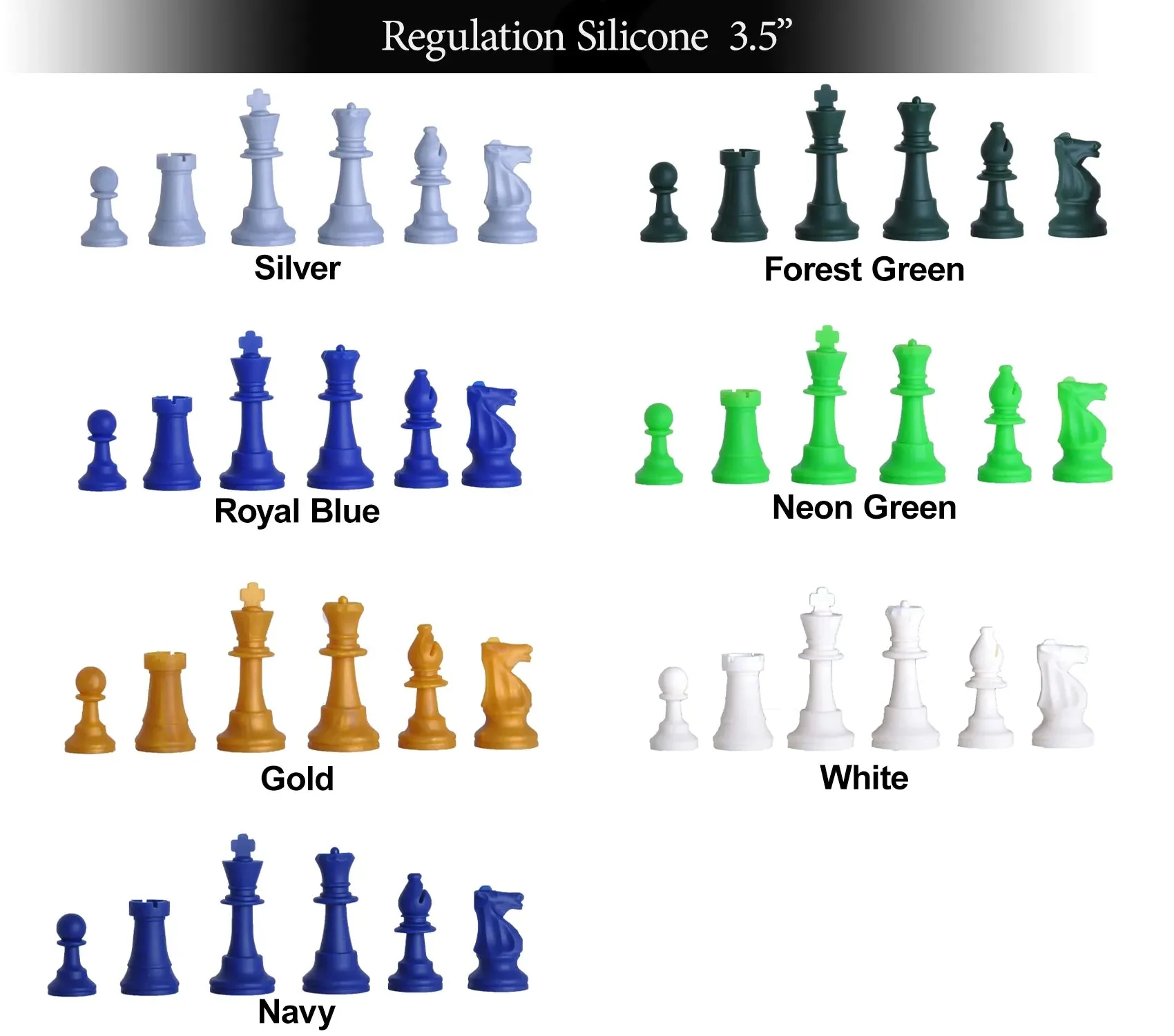Replacement Plastic Chess Pieces - Image 18