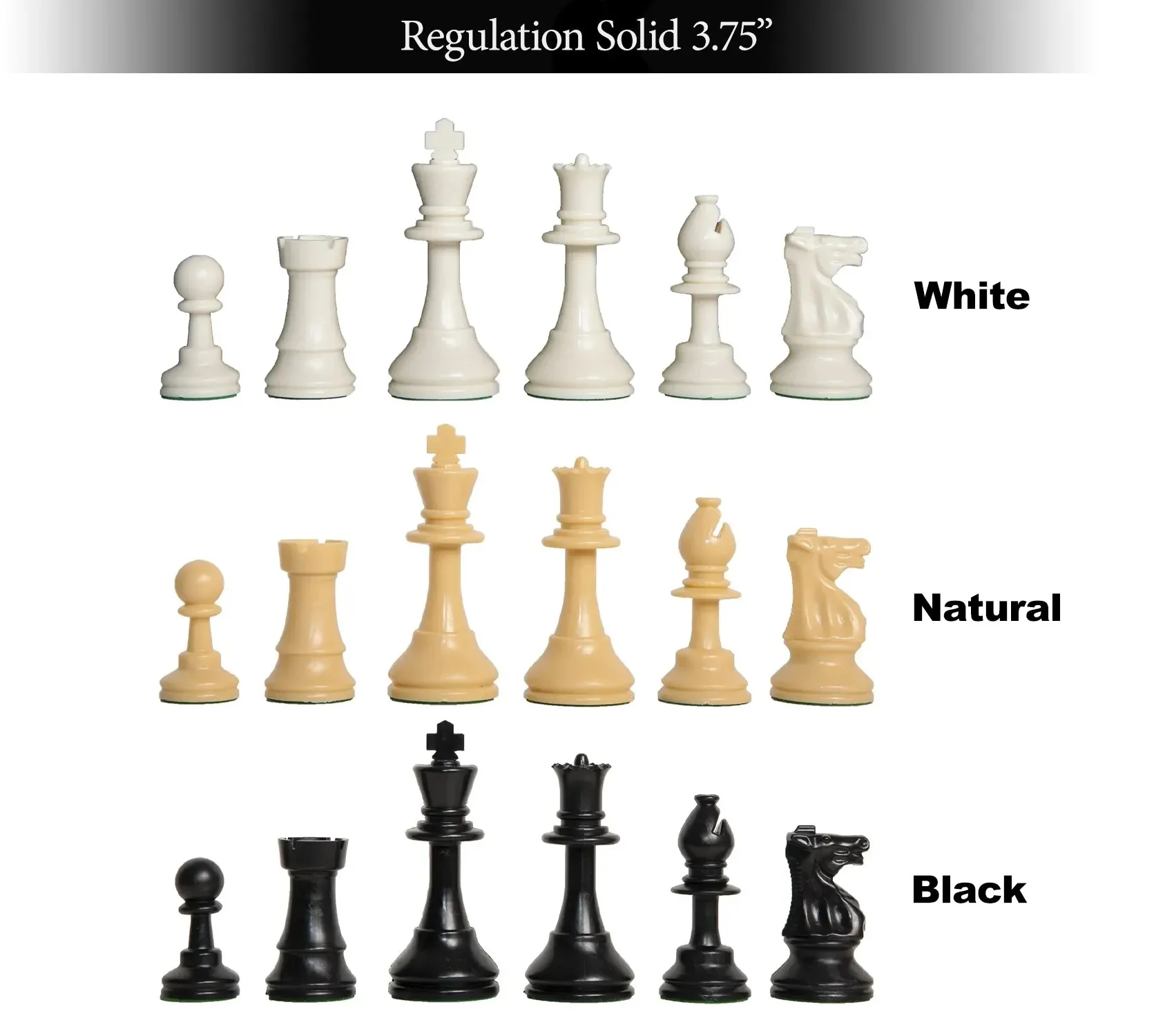 Replacement Plastic Chess Pieces - Image 19