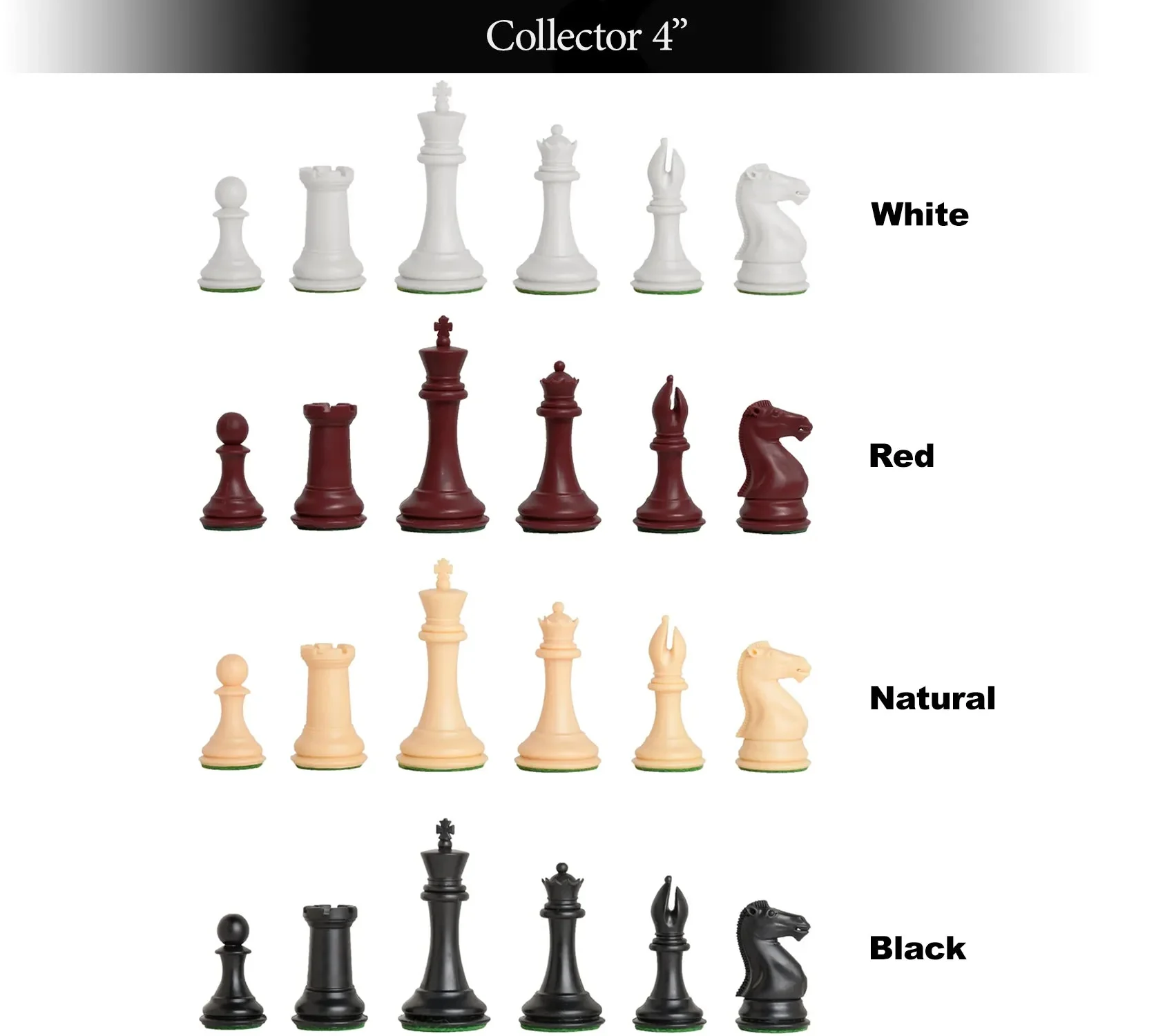 Replacement Plastic Chess Pieces - Image 8