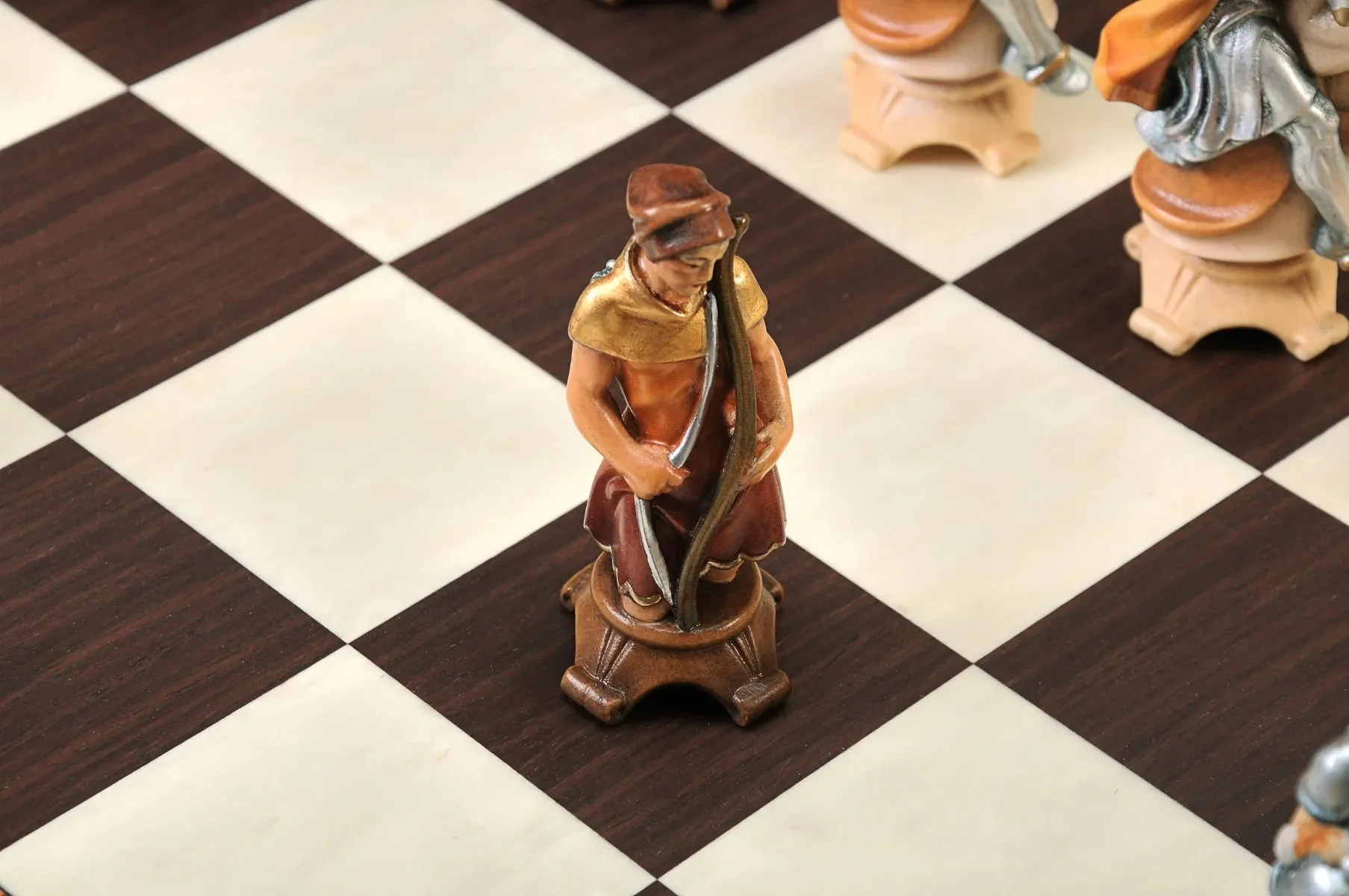 The Pyrenees Series Hand Painted Chess Set Combo- Set 4 - Image 6