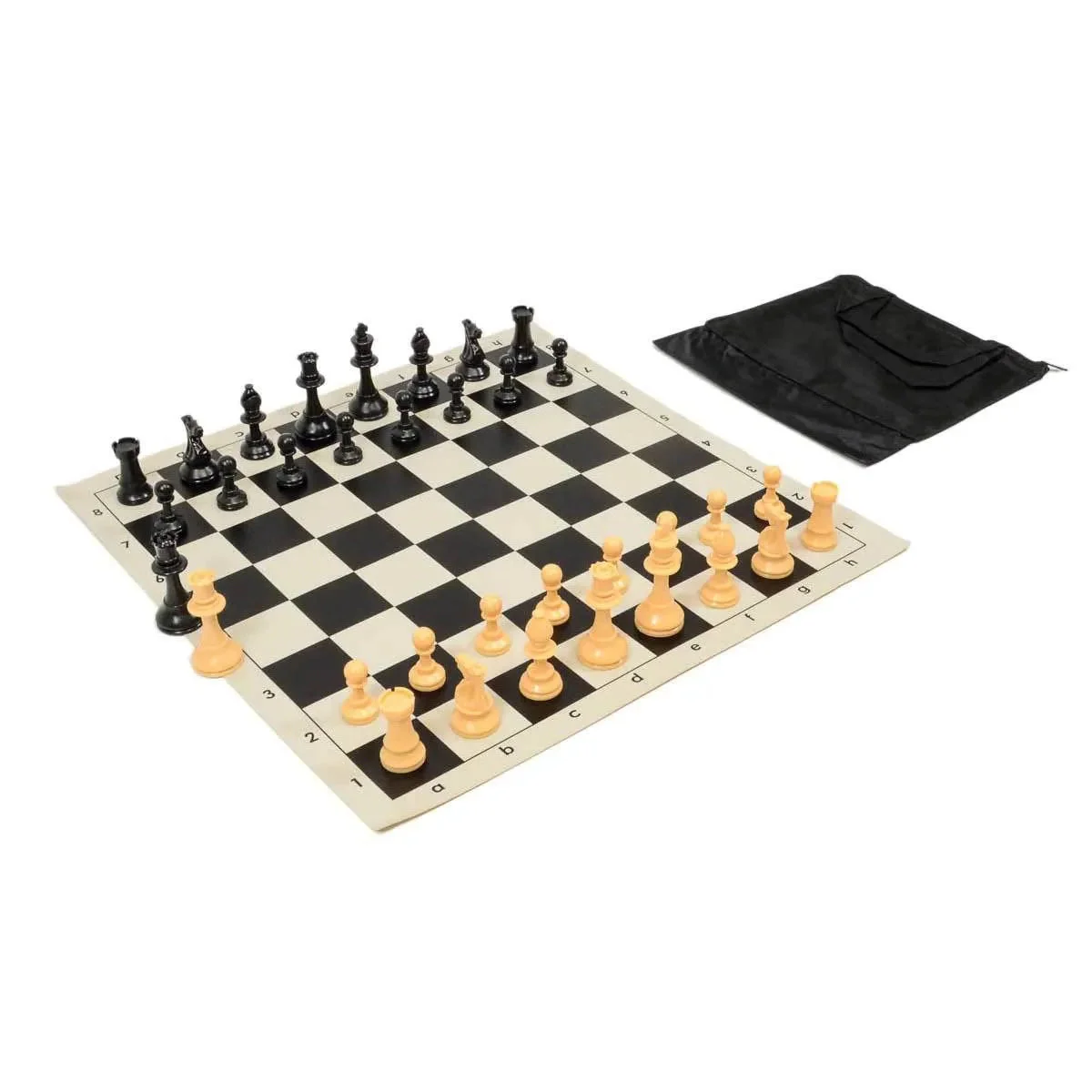Quality Starter Chess Set - Black